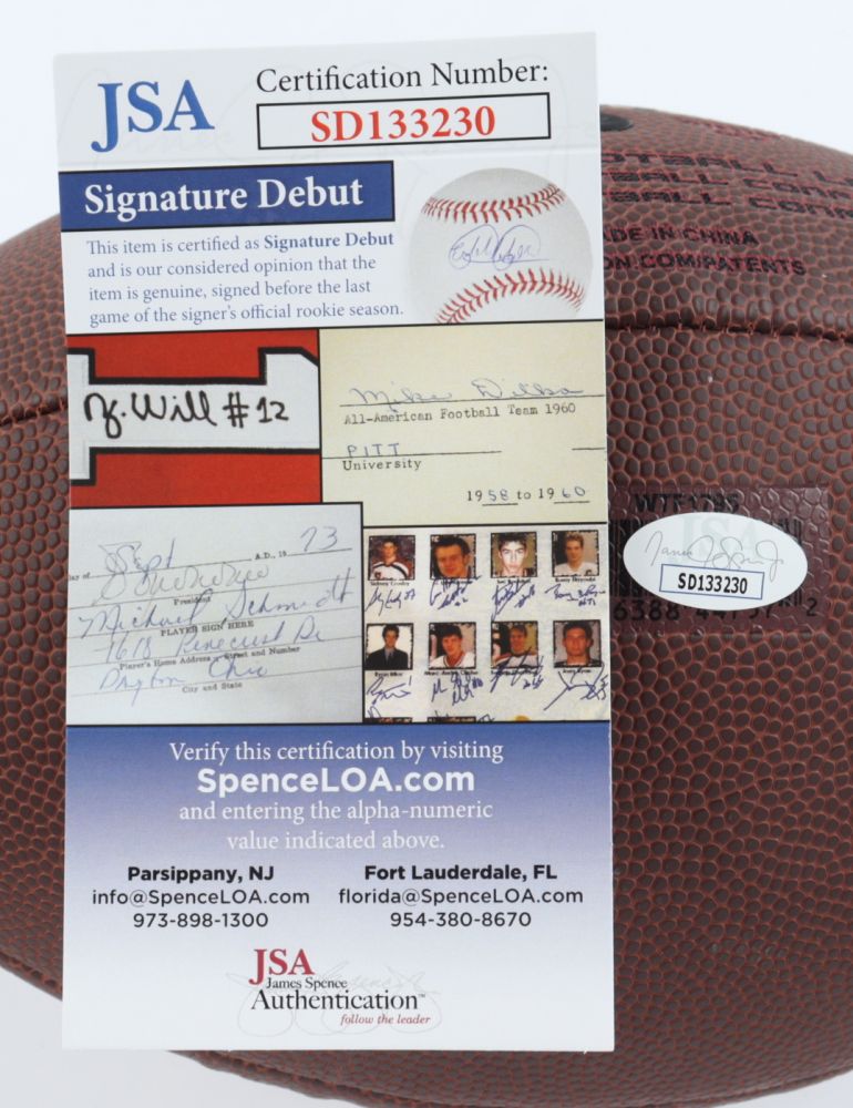 Ja'Marr Chase Signed NFL Logo Football (JSA COA) at PristineAuction.com Ja'Marr Chase Signed NFL Logo Football (JSA COA) at PristineAuction.com