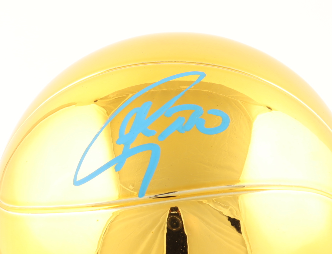 Stephen Curry Signed Warriors 2015 NBA Finals Champions Replica Trophy (Beckett Hologram & USA SM Hologram) at PristineAuction.com Stephen Curry Signed Warriors 2015 NBA Finals Champions Replica Trophy (Beckett Hologram & USA SM Hologram) at PristineAuction.com