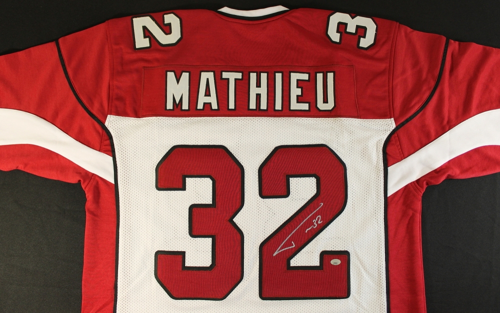 tyrann mathieu signed jersey tyrann mathieu signed jersey