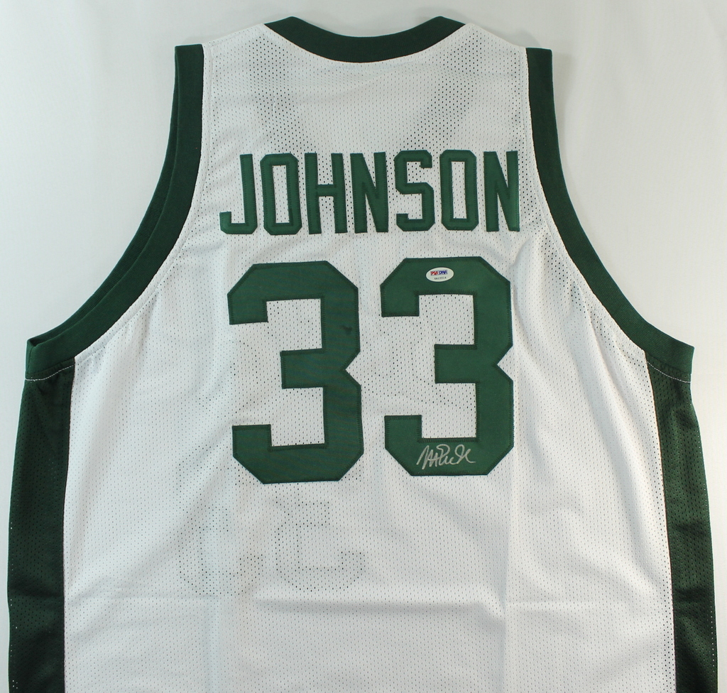 Magic Johnson Signed Michigan State Jersey (PSA COA) at PristineAuction.com Magic Johnson Signed Michigan State Jersey (PSA COA) at PristineAuction.com