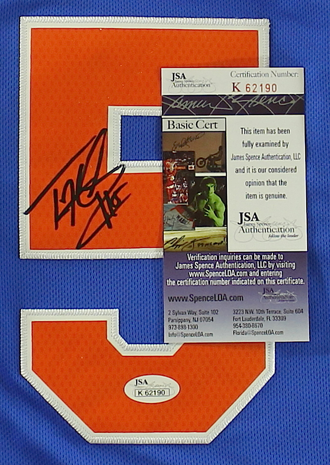 Tim Hardaway Jr Signed Knicks Jersey (JSA COA) at PristineAuction.com Tim Hardaway Jr Signed Knicks Jersey (JSA COA) at PristineAuction.com