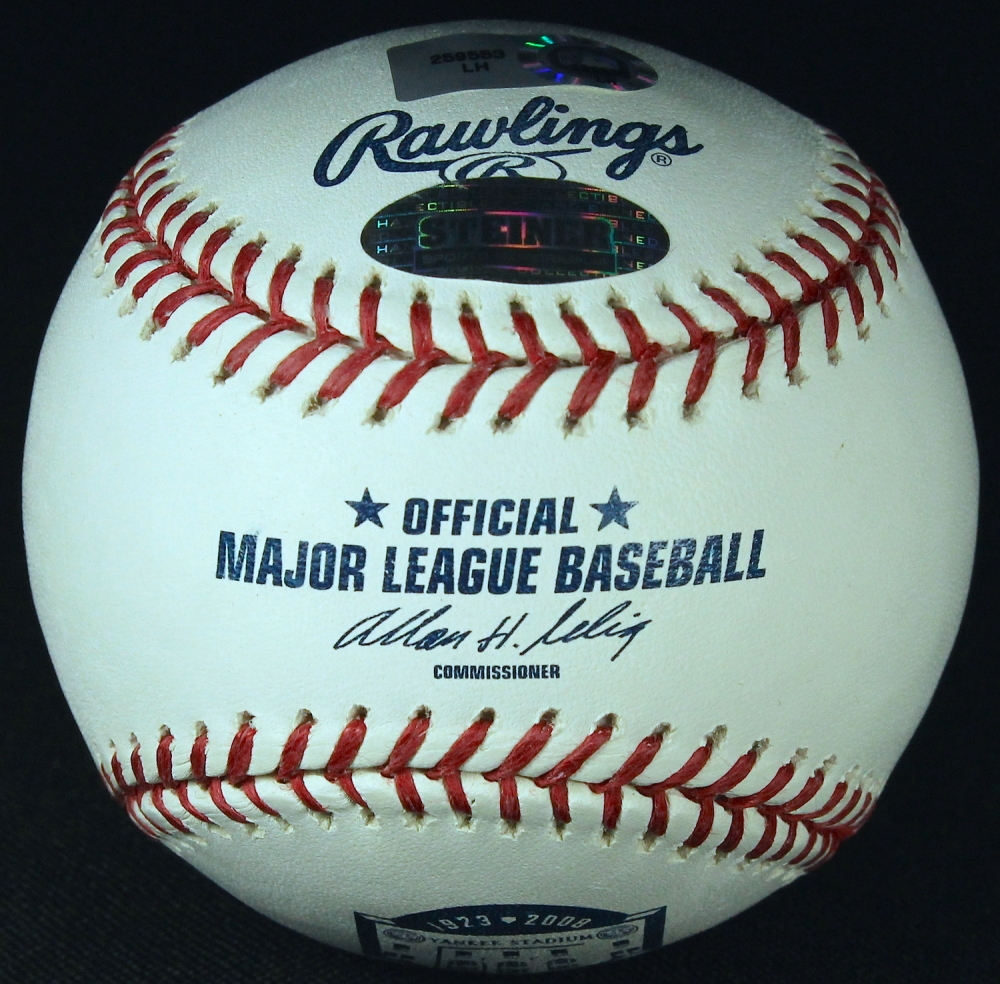 Derek Jeter Signed Yankee Stadium Final Season Commemorative Baseball