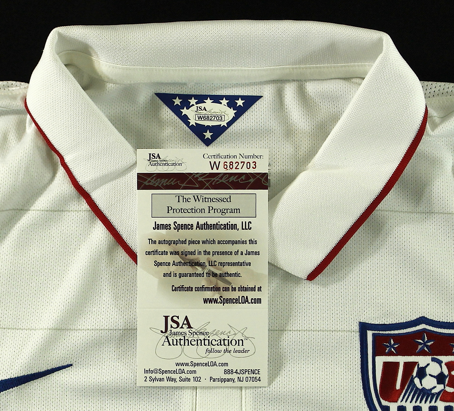 Tim Howard Signed Team USA Soccer Jersey (JSA COA) at PristineAuction.com Tim Howard Signed Team USA Soccer Jersey (JSA COA) at PristineAuction.com