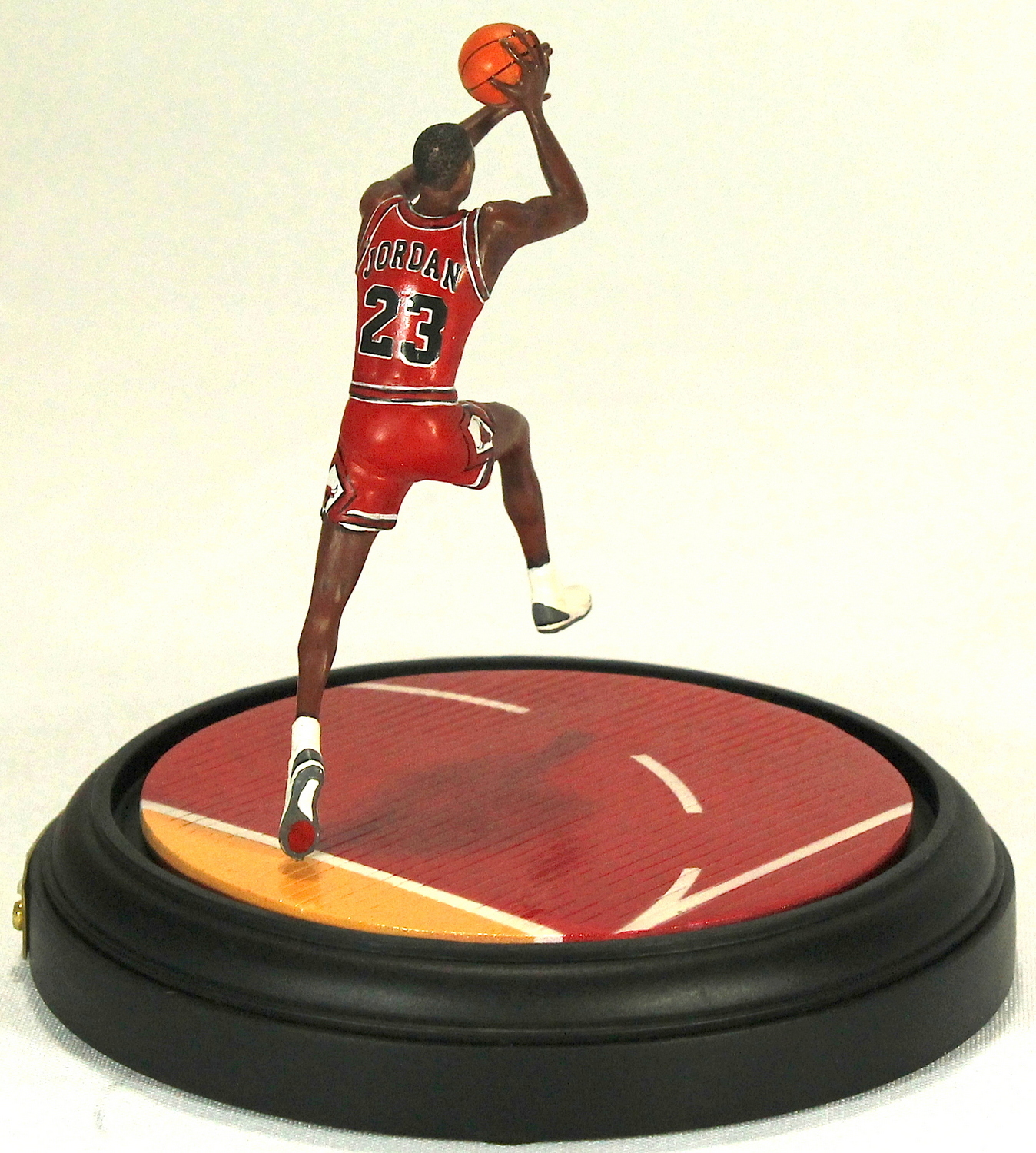 Michael Jordan Bulls "Liftoff" Authentic Hand Painted Tributes Figurine (UDA) at PristineAuction.com Michael Jordan Bulls "Liftoff" Authentic Hand Painted Tributes Figurine (UDA) at PristineAuction.com