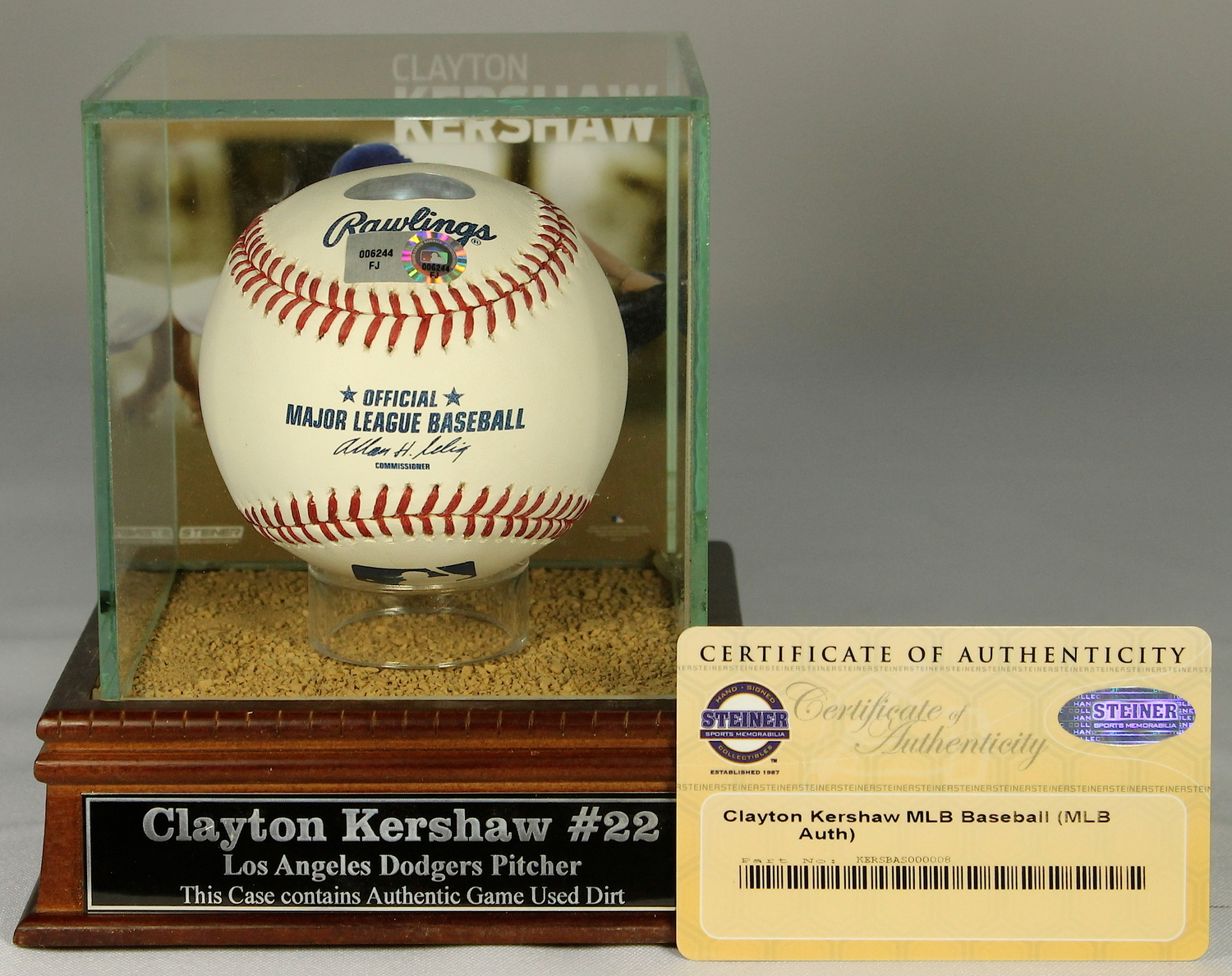 Clayton Kershaw サインボール（ホログラム有）、ボール用ケース 2025年最新】カーショー サインボールの人気アイテム - メルカリ