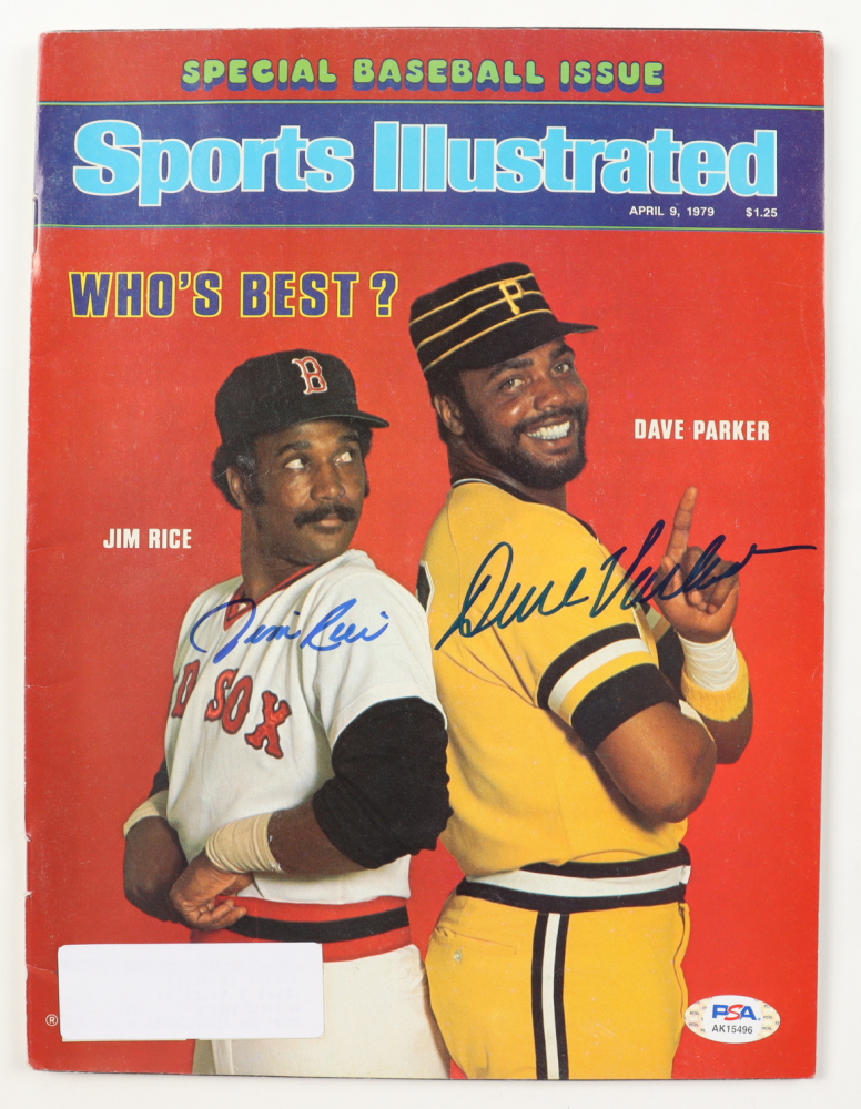 Jim Rice & Dave Parker Signed 1979 