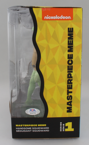 Rodger Bumpass Signed "Handsome Squidward" Spongebob Squarepants Masterpiece Meme Collectible Figure (PSA COA) at PristineAuction.com Rodger Bumpass Signed "Handsome Squidward" Spongebob Squarepants Masterpiece Meme Collectible Figure (PSA COA) at PristineAuction.com