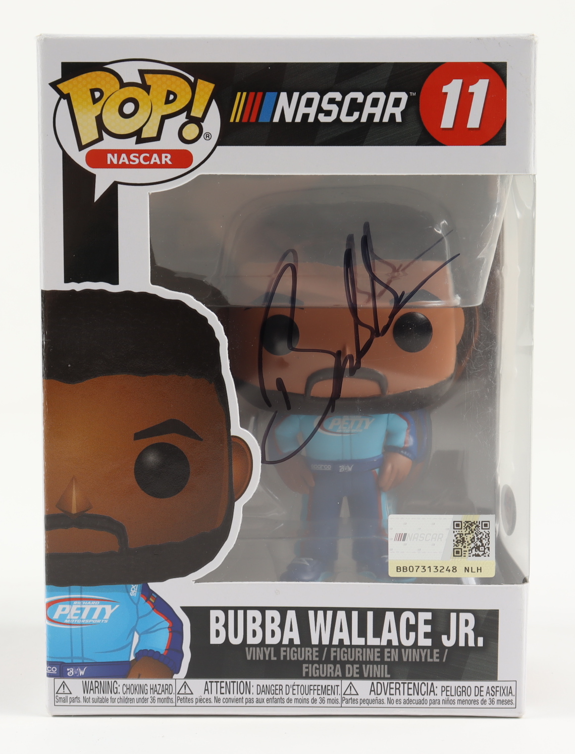 Bubba Wallace Signed NASCAR #11 Funko Pop! Vinyl Figure (PSA) at PristineAuction.com Bubba Wallace Signed NASCAR #11 Funko Pop! Vinyl Figure (PSA) at PristineAuction.com