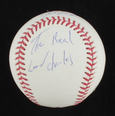 Dwight "Doc" Gooden Signed OML Baseball Inscribed "The Real Lord Charles" (JSA COA & USA SM COA) at PristineAuction.com Dwight "Doc" Gooden Signed OML Baseball Inscribed "The Real Lord Charles" (JSA COA & USA SM COA) at PristineAuction.com