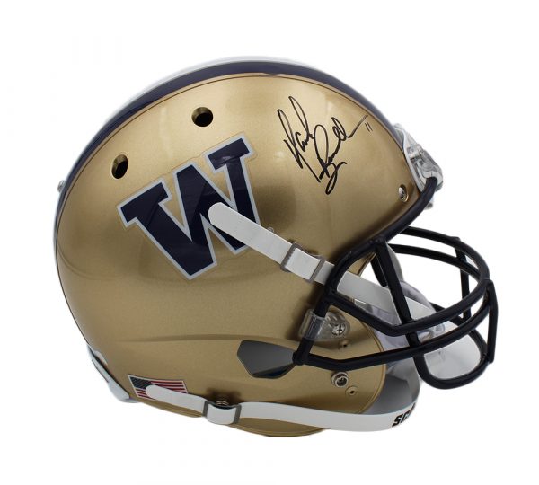 Mark Brunell Signed Washington Huskies Full-Size Helmet (Radtke) at PristineAuction.com Mark Brunell Signed Washington Huskies Full-Size Helmet (Radtke) at PristineAuction.com