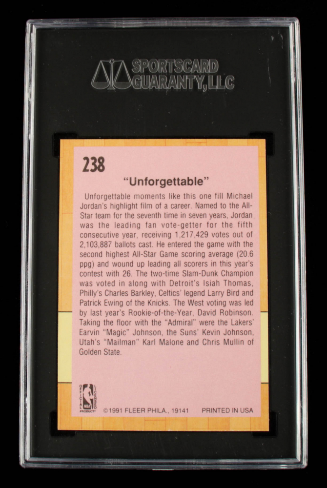 michael jordan fleer 238