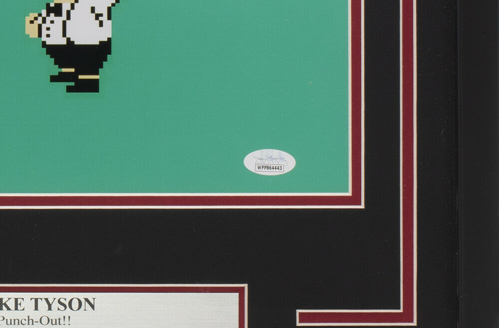 Mike Tyson Signed "Punch-Out!!" 24x26 Custom Framed Photo Display with Replica Controller (JSA COA) at PristineAuction.com Mike Tyson Signed "Punch-Out!!" 24x26 Custom Framed Photo Display with Replica Controller (JSA COA) at PristineAuction.com