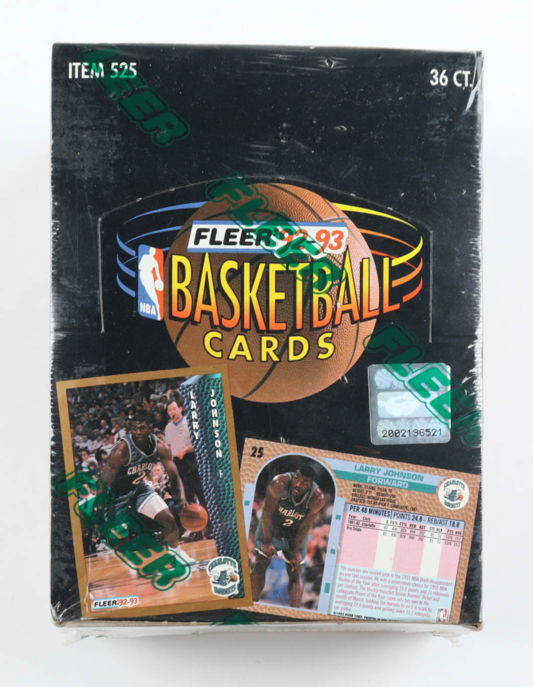 1992-93 Fleer Series 1 Basketball Hobby Box with (36) Packs at PristineAuction.com 1992-93 Fleer Series 1 Basketball Hobby Box with (36) Packs at PristineAuction.com
