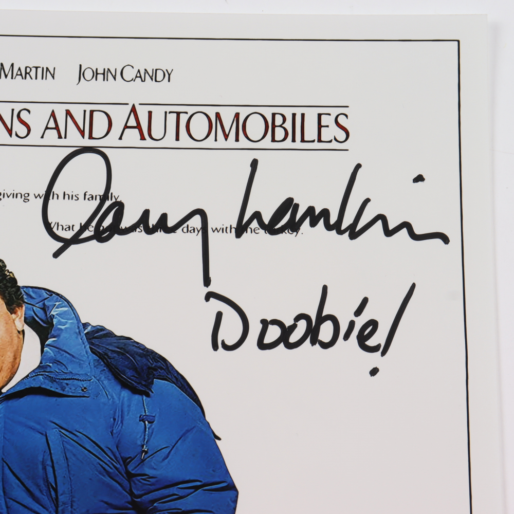 Larry Hankin Signed "Planes, Trains and Automobiles" 11x14 Photo Inscribed "Doobie!" (PSA COA