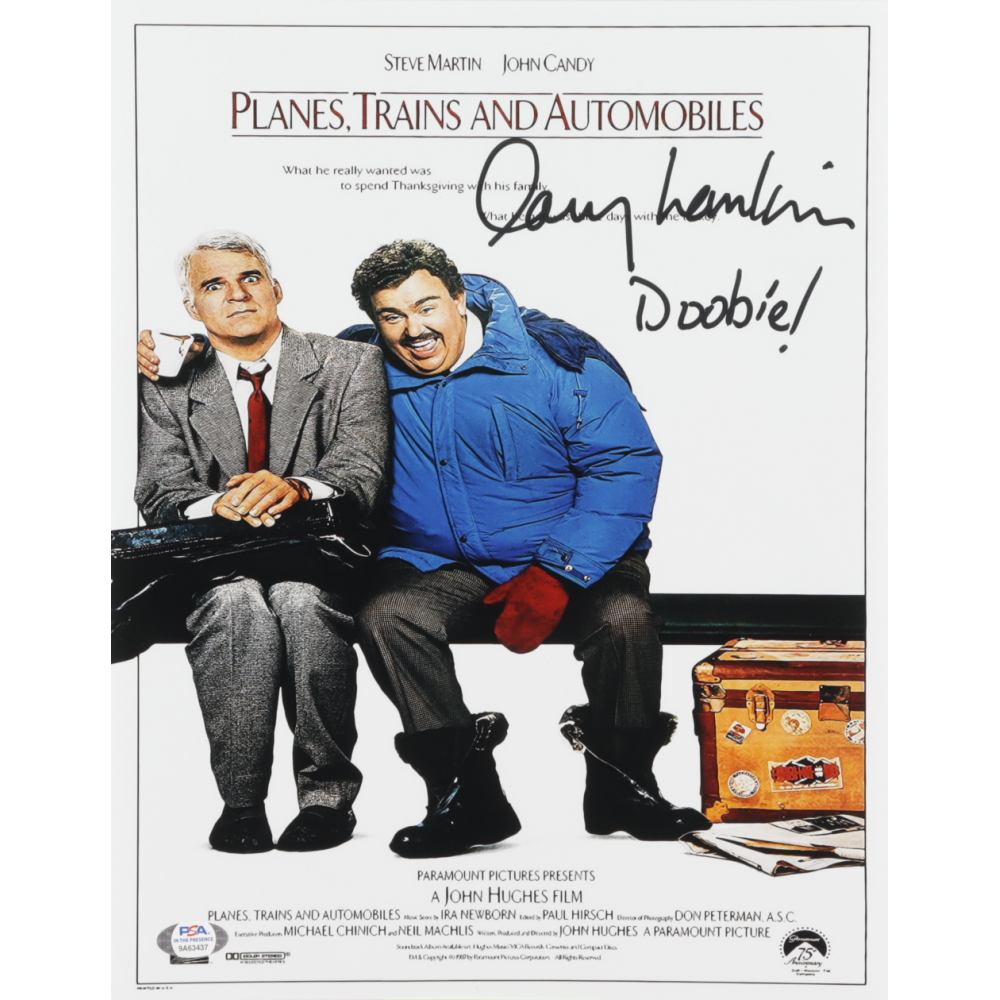 Larry Hankin Signed "Planes, Trains and Automobiles" 11x14 Photo