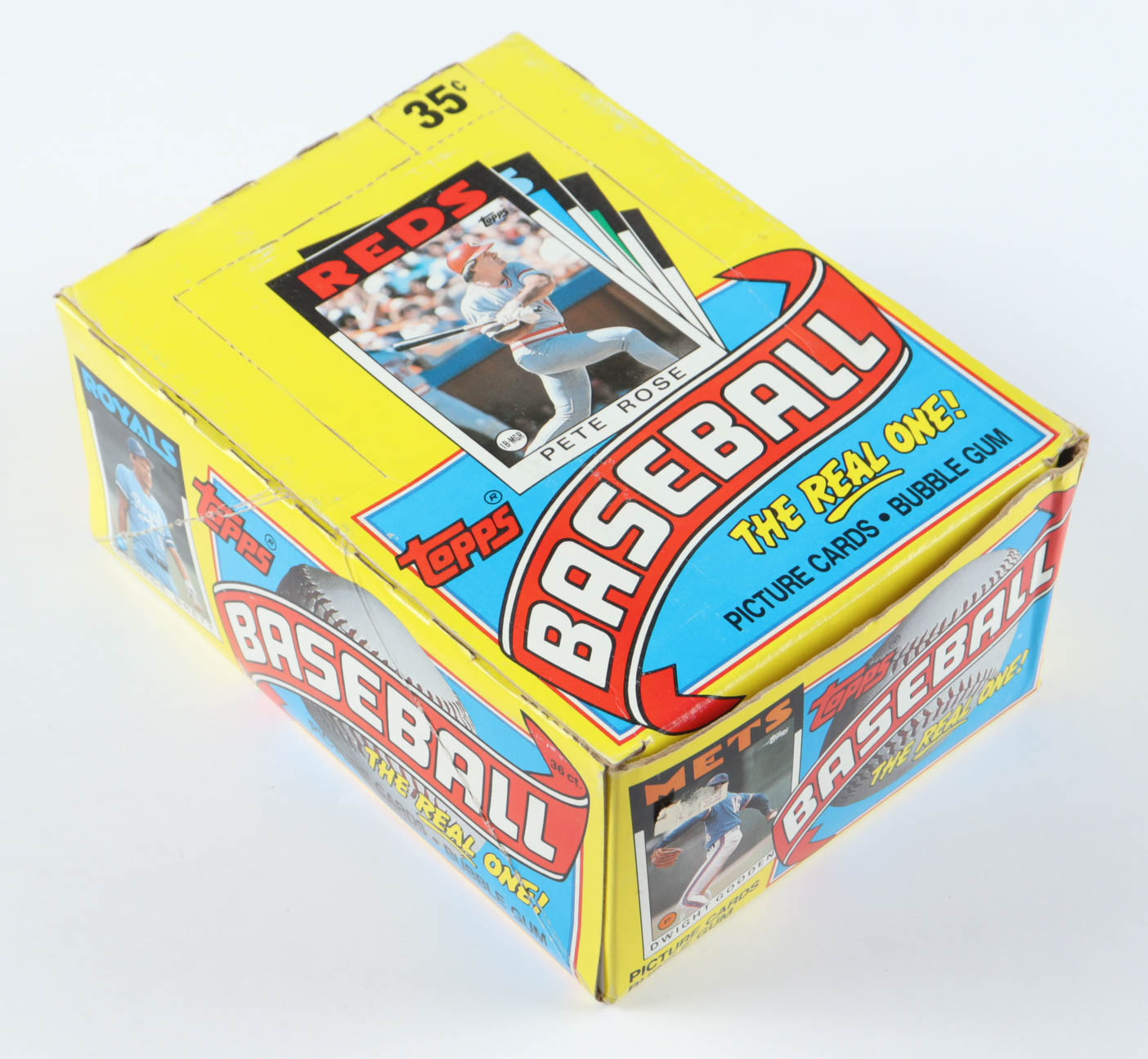 1986 Topps "The Real One" Bubble Gum Baseball Cards with (36) Packs at PristineAuction.com 1986 Topps "The Real One" Bubble Gum Baseball Cards with (36) Packs at PristineAuction.com