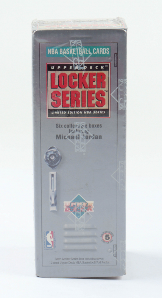1991 Upper Deck NBA Michael Jordan Locker Series 5 Box with (7) Packs Pristine Auction