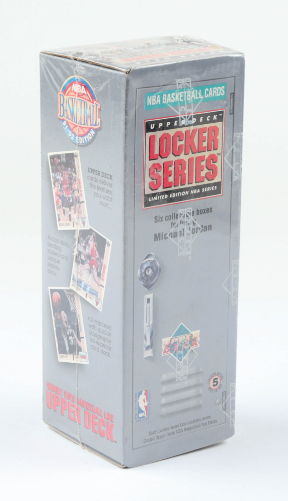 1991 Upper Deck NBA Michael Jordan Locker Series 5 Box with (7) Packs Pristine Auction