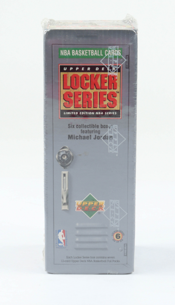 1991 Upper Deck NBA Michael Jordan Locker Series 6 Box with (7) Packs Pristine Auction
