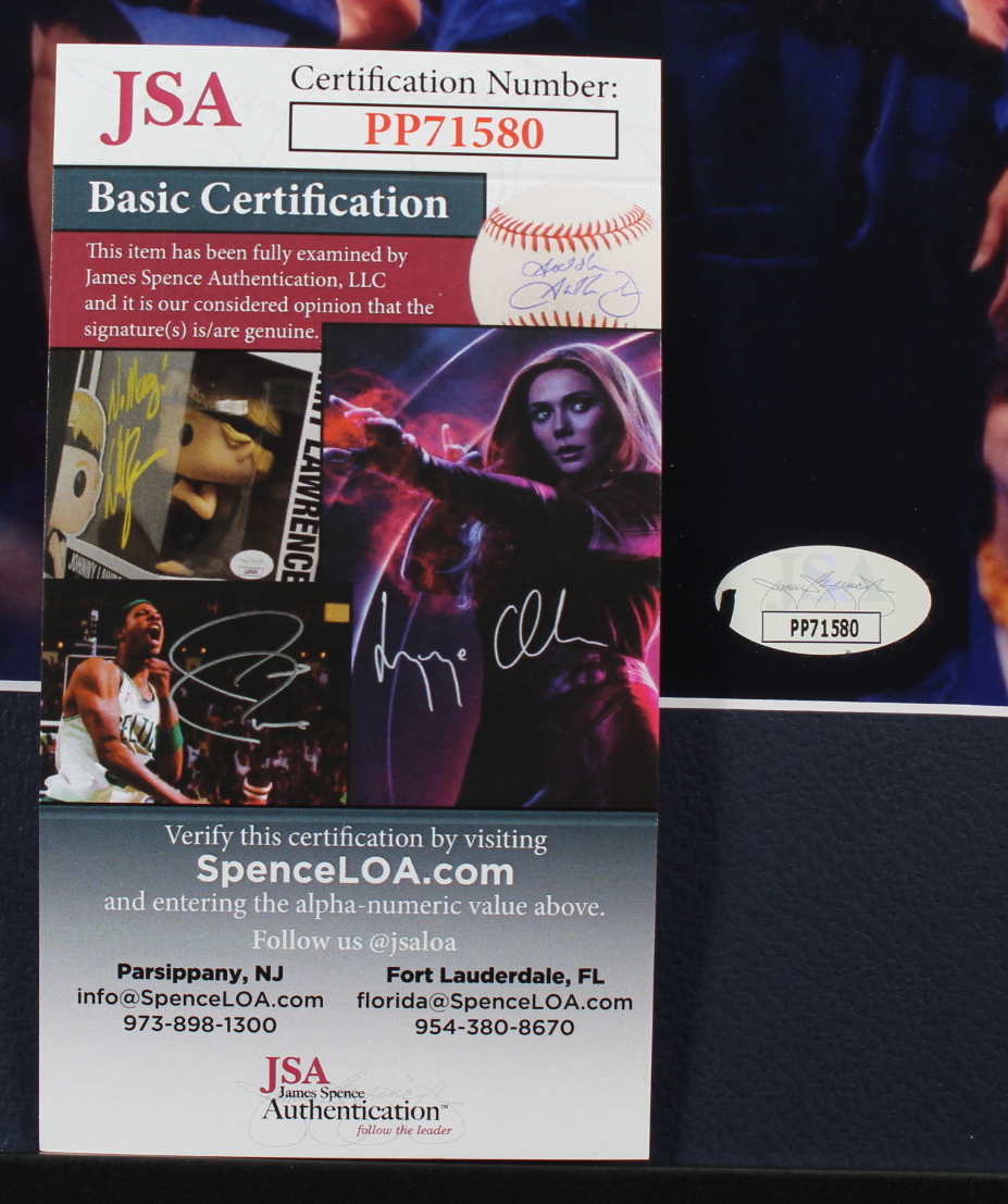 Dominique Moceanu & Kerri Strug Signed Team USA 12x15 Custom Framed Photo Display Inscribed "1996" & "'96" (JSA COA) at PristineAuction.com Dominique Moceanu & Kerri Strug Signed Team USA 12x15 Custom Framed Photo Display Inscribed "1996" & "'96" (JSA COA) at PristineAuction.com