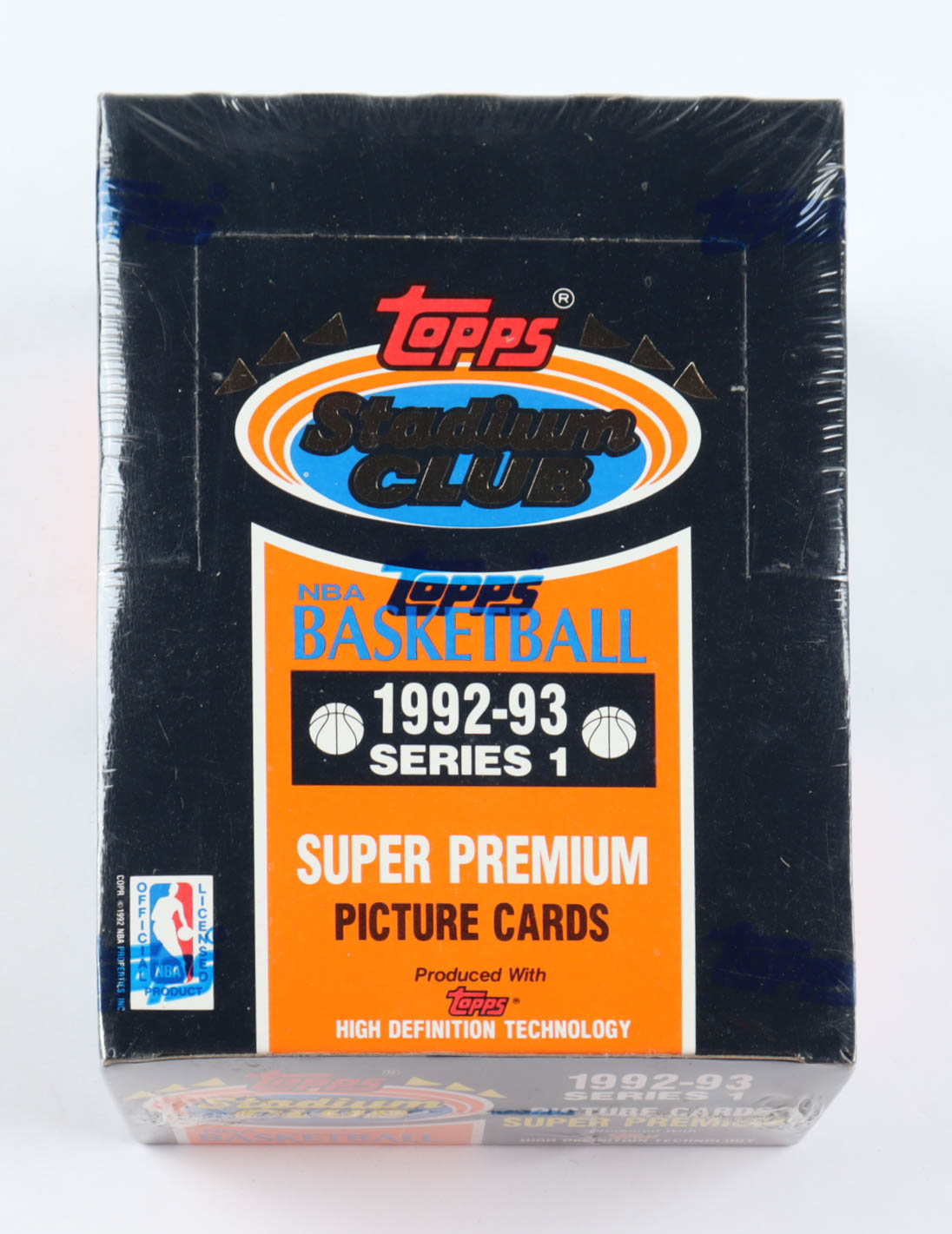1992 Topps Stadium Club Series 1 Basketball Hobby Box with (36) Packs at PristineAuction.com 1992 Topps Stadium Club Series 1 Basketball Hobby Box with (36) Packs at PristineAuction.com