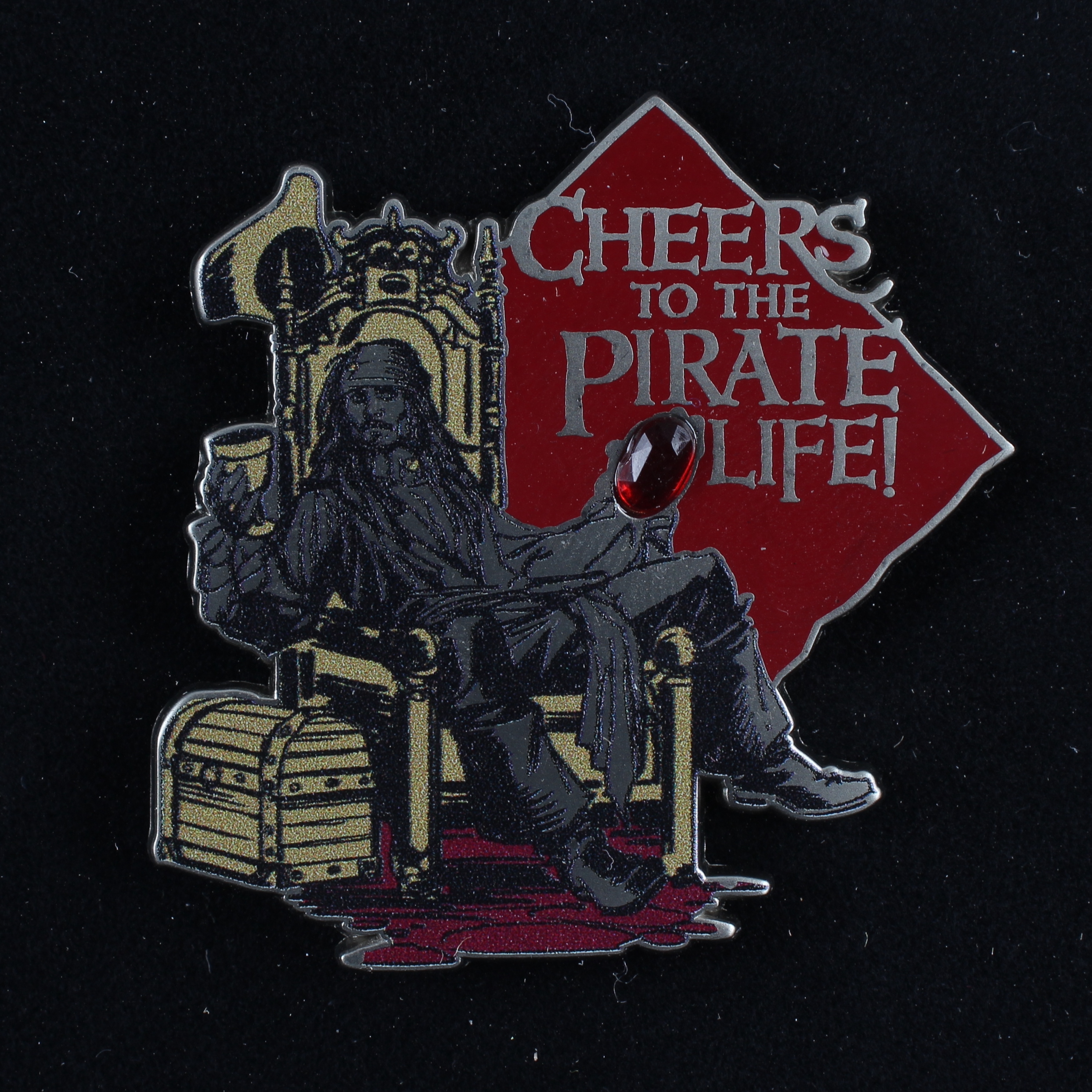 Johnny Depp Signed "Pirates of the Caribbean" 20x21 Custom Framed Photo with 2 Pins (JSA) at PristineAuction.com Johnny Depp Signed "Pirates of the Caribbean" 20x21 Custom Framed Photo with 2 Pins (JSA) at PristineAuction.com