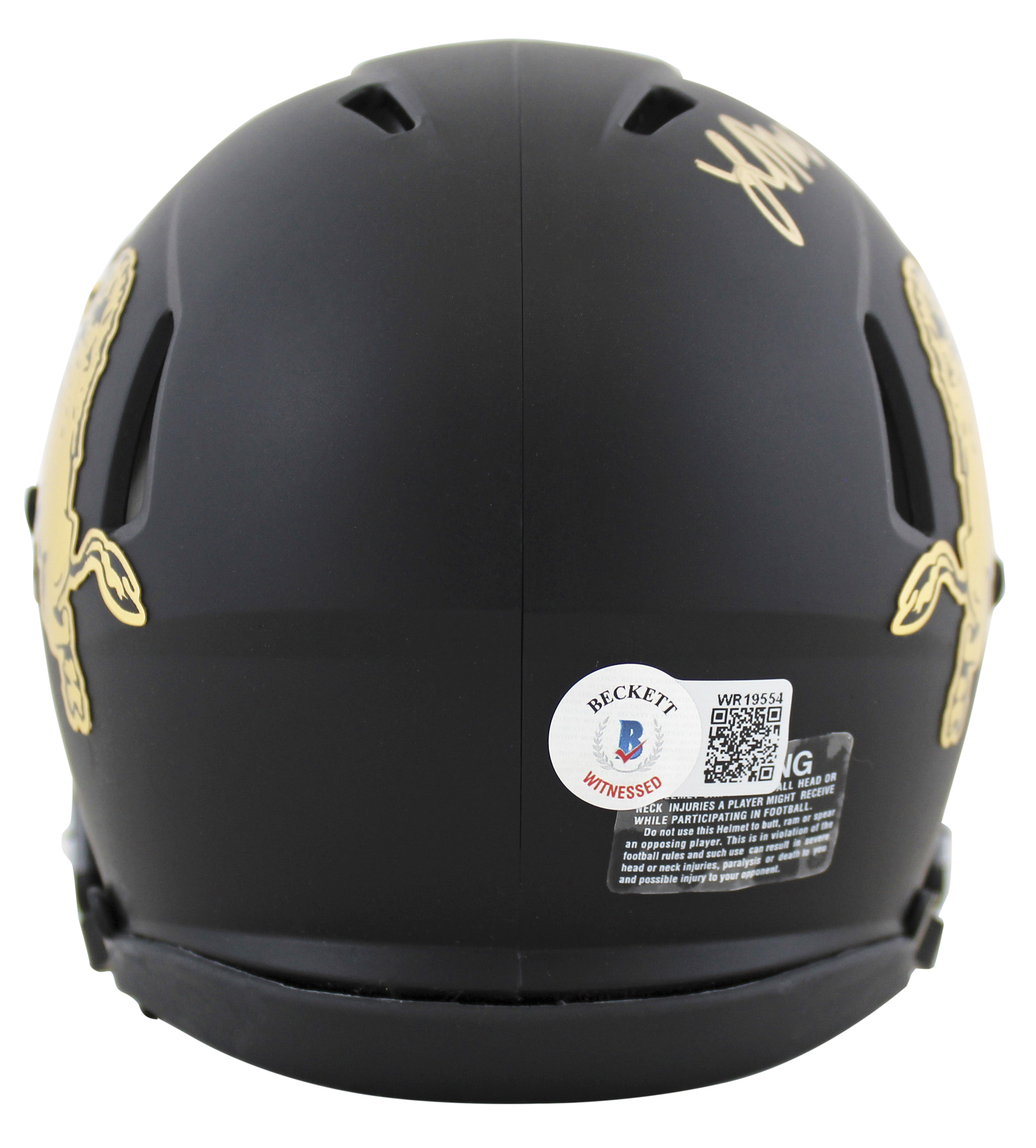 Laviska Shenault Jr. Signed Colorado Buffaloes Speed Mini Helmet (Beckett) at PristineAuction.com Laviska Shenault Jr. Signed Colorado Buffaloes Speed Mini Helmet (Beckett) at PristineAuction.com