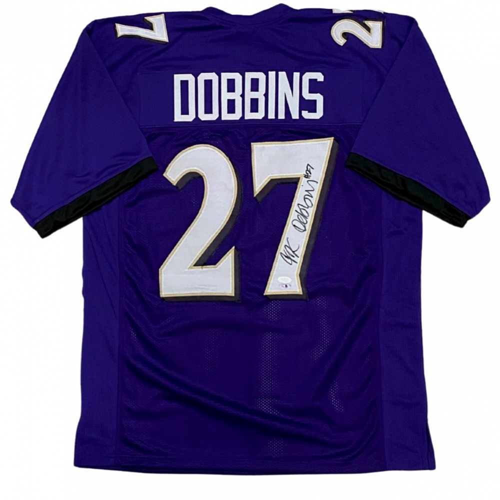 J.K. Dobbins Signed Jersey (JSA) Pristine Auction