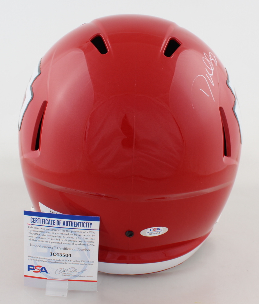 Dante Hall Signed Chiefs Full-Size Speed Helmet Inscribed "X Factor" & "Human Joystick" (PSA COA) at PristineAuction.com Dante Hall Signed Chiefs Full-Size Speed Helmet Inscribed "X Factor" & "Human Joystick" (PSA COA) at PristineAuction.com
