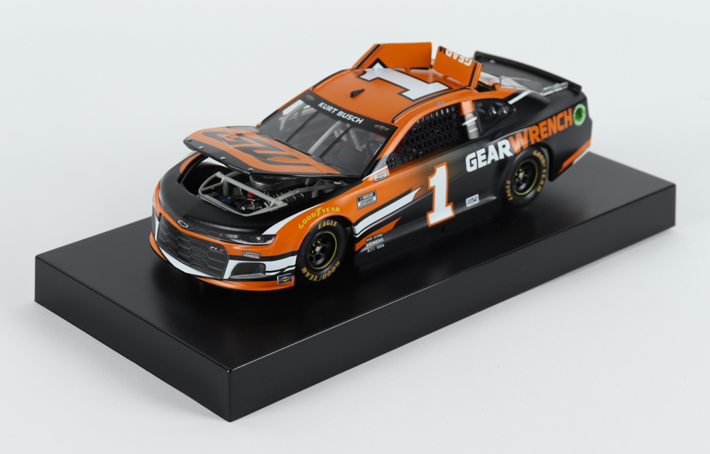 Kurt Busch 2021 NASCAR #1 GearWrench - 1:24 Premium Action Diecast Car at PristineAuction.com Kurt Busch 2021 NASCAR #1 GearWrench - 1:24 Premium Action Diecast Car at PristineAuction.com