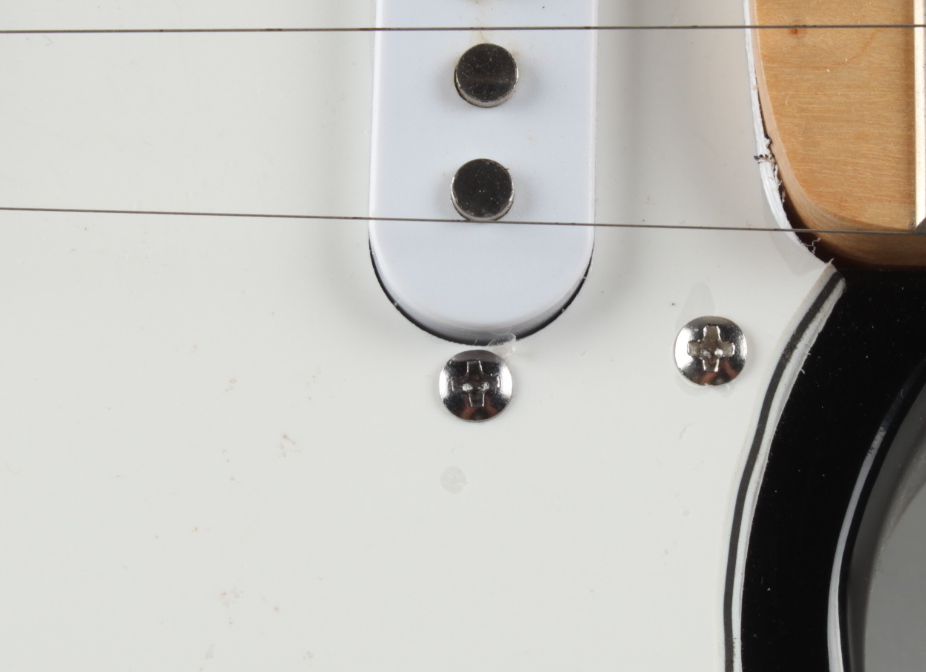 "Disturbed " 40" Full-Size Electric Guitar Signed by (4) with David Draiman, Dan Donegan, John Moyer & Mike Wengren Inscribed "DISTURBED" (AutographCOA Hologram) at PristineAuction.com "Disturbed " 40" Full-Size Electric Guitar Signed by (4) with David Draiman, Dan Donegan, John Moyer & Mike Wengren Inscribed "DISTURBED" (AutographCOA Hologram) at PristineAuction.com