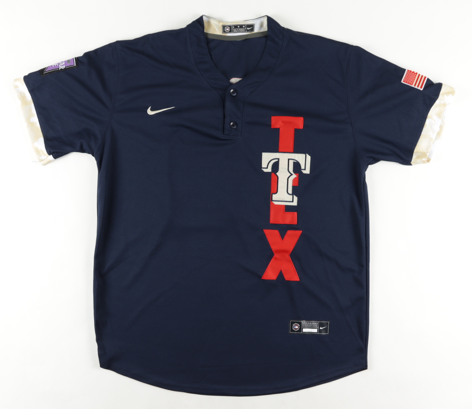 Adolis Garcia Signed Rangers All-Star Game Jersey Inscribed "1st ASG" & "1-2 2B" (Beckett) at PristineAuction.com Adolis Garcia Signed Rangers All-Star Game Jersey Inscribed "1st ASG" & "1-2 2B" (Beckett) at PristineAuction.com