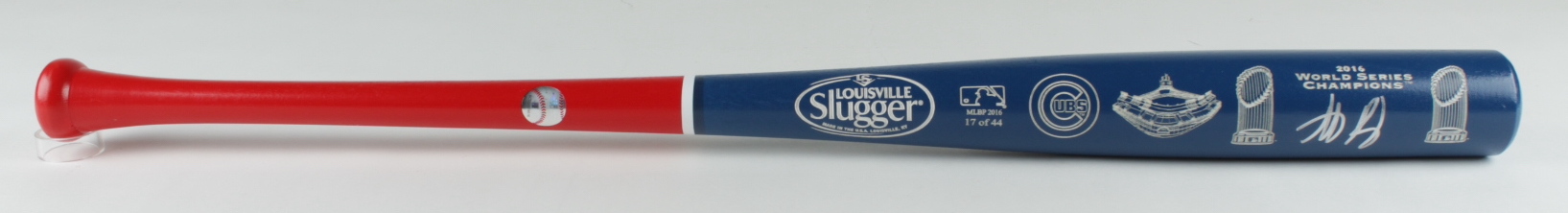 Anthony Rizzo Signed LE 2016 Cubs World Series Champions Louisville Slugger Baseball Bat (Fanatics Hologram & MLB Hologram) at PristineAuction.com Anthony Rizzo Signed LE 2016 Cubs World Series Champions Louisville Slugger Baseball Bat (Fanatics Hologram & MLB Hologram) at PristineAuction.com