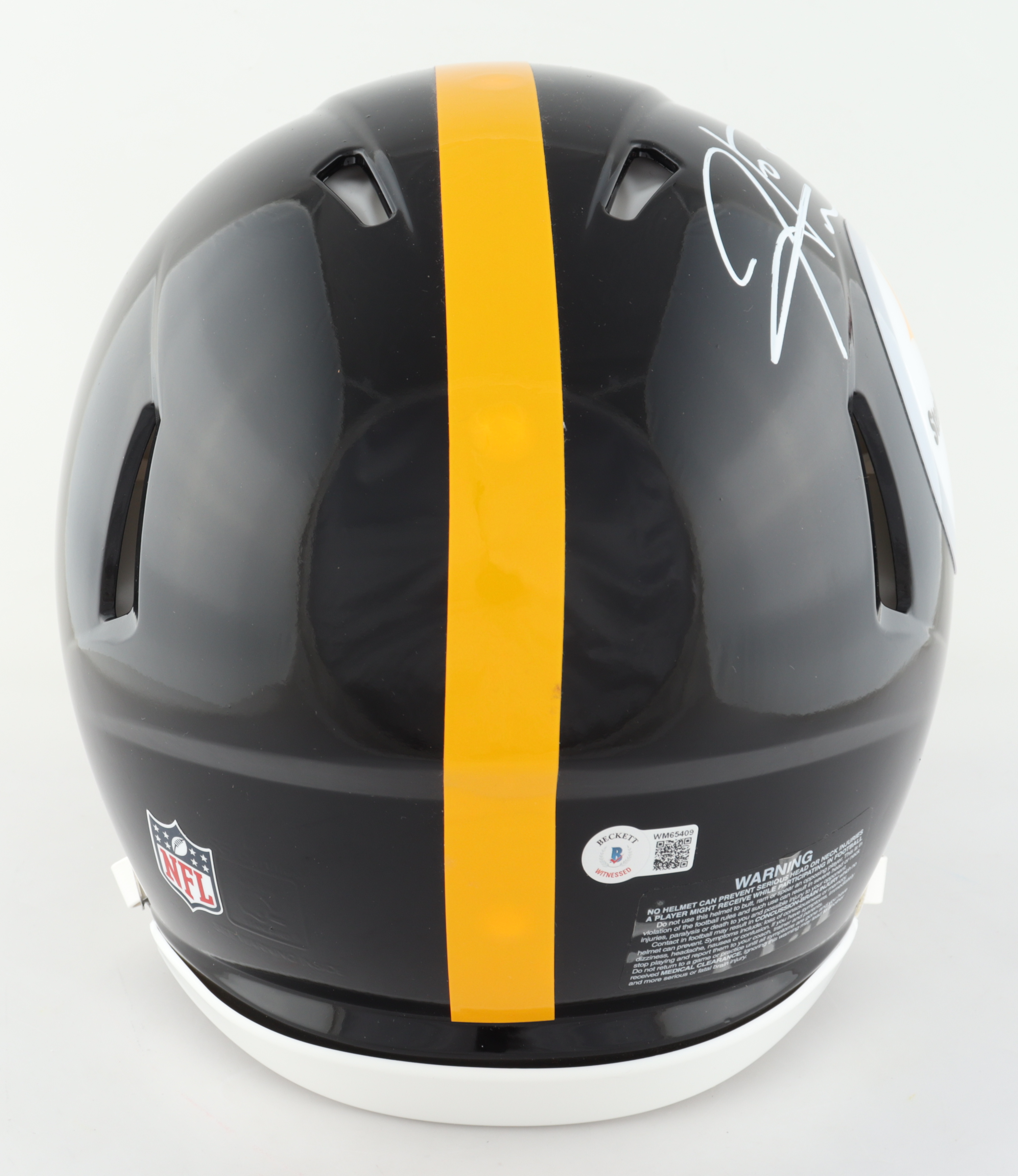 Hines Ward Signed Steelers Full-Size Authentic On-Field Speed Helmet Inscribed "SB XL MVP" (Beckett Hologram) at PristineAuction.com Hines Ward Signed Steelers Full-Size Authentic On-Field Speed Helmet Inscribed "SB XL MVP" (Beckett Hologram) at PristineAuction.com