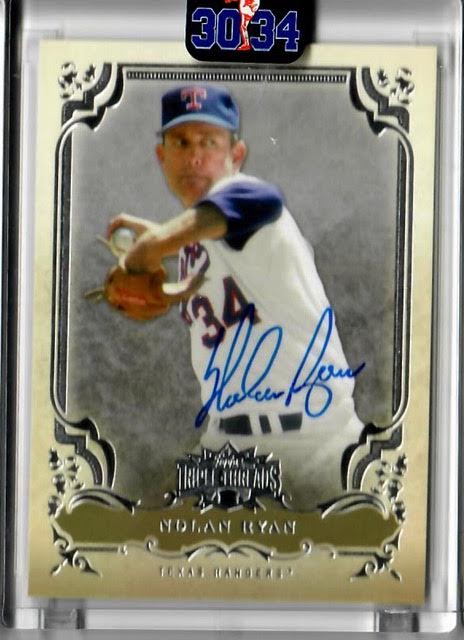Nolan Ryan Signed Trading Card Mystery Box - Series 2 at PristineAuction.com Nolan Ryan Signed Trading Card Mystery Box - Series 2 at PristineAuction.com