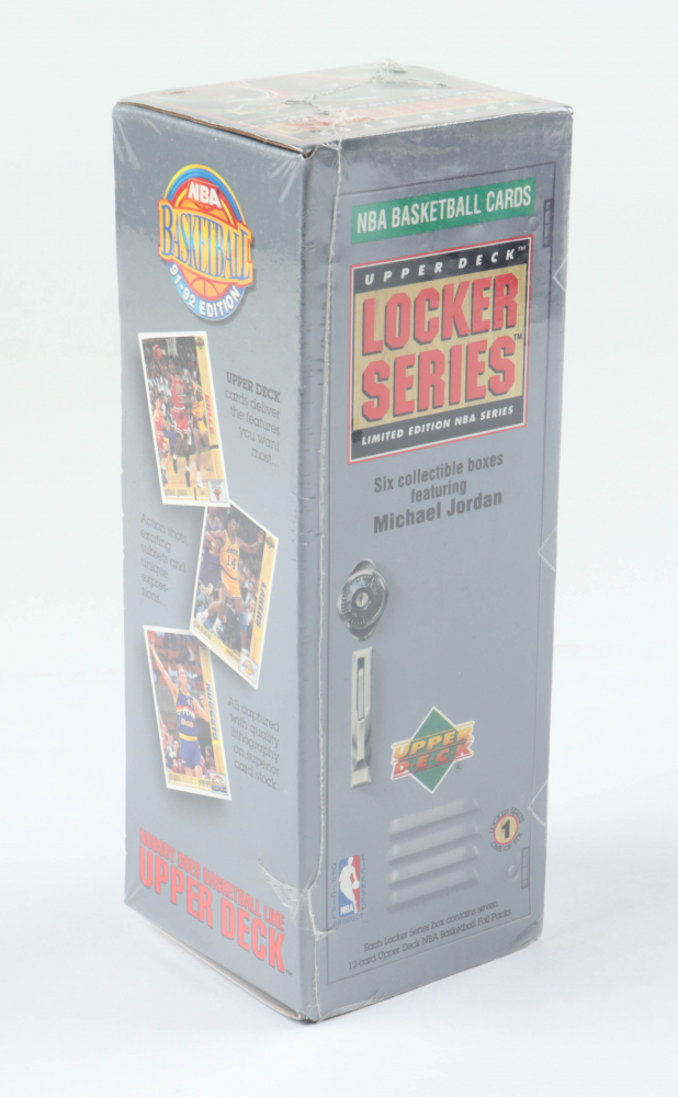 1991 Upper Deck NBA Michael Jordan Locker Series 1 Box with (7) Packs Pristine Auction