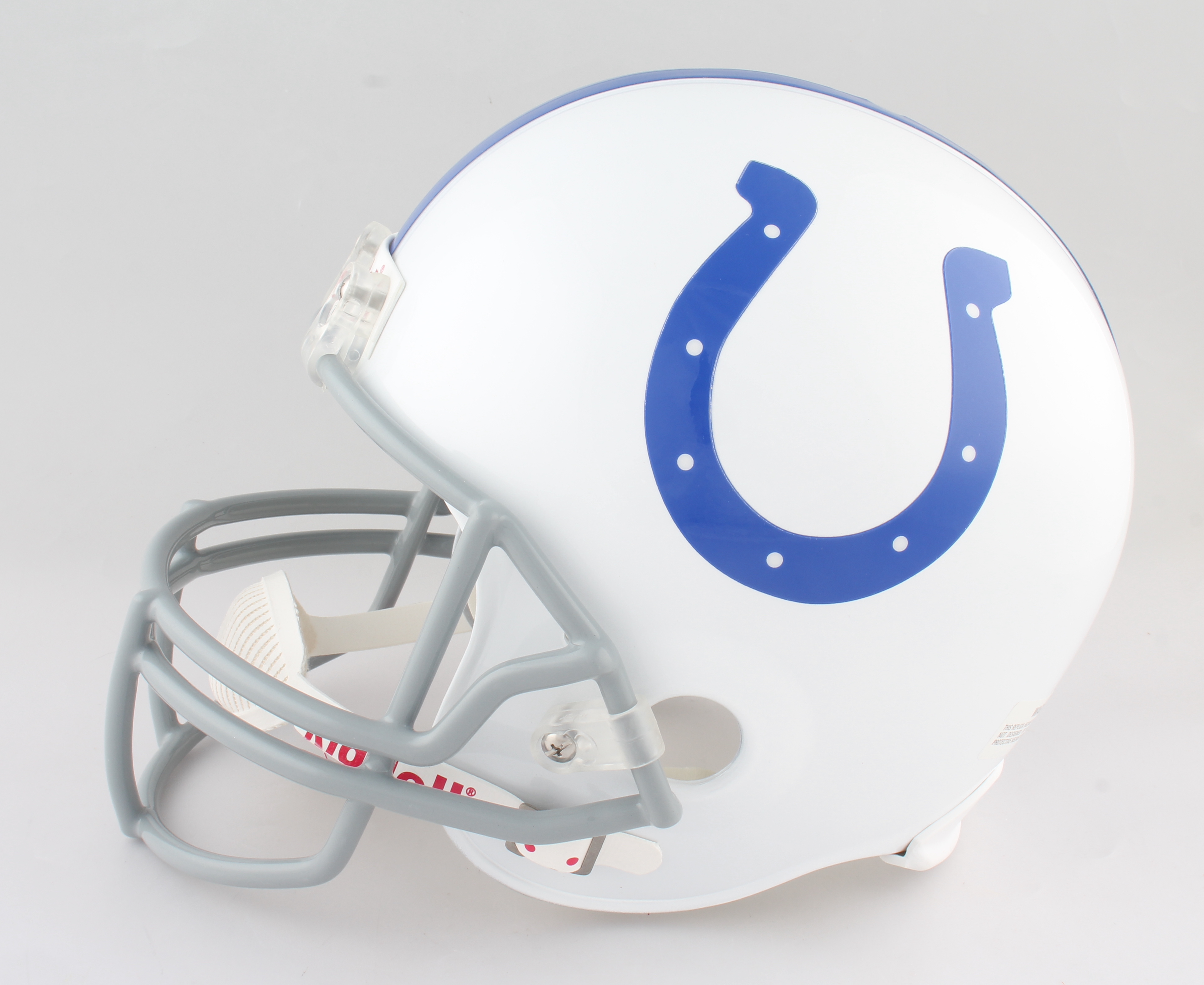 Colts Full-Size Helmet Signed by (5) with Raymond Berry, Lenny Moore, Art Donovan, Gino Marchetti with HOF Inscriptions (Schulte Hologram) at PristineAuction.com Colts Full-Size Helmet Signed by (5) with Raymond Berry, Lenny Moore, Art Donovan, Gino Marchetti with HOF Inscriptions (Schulte Hologram) at PristineAuction.com