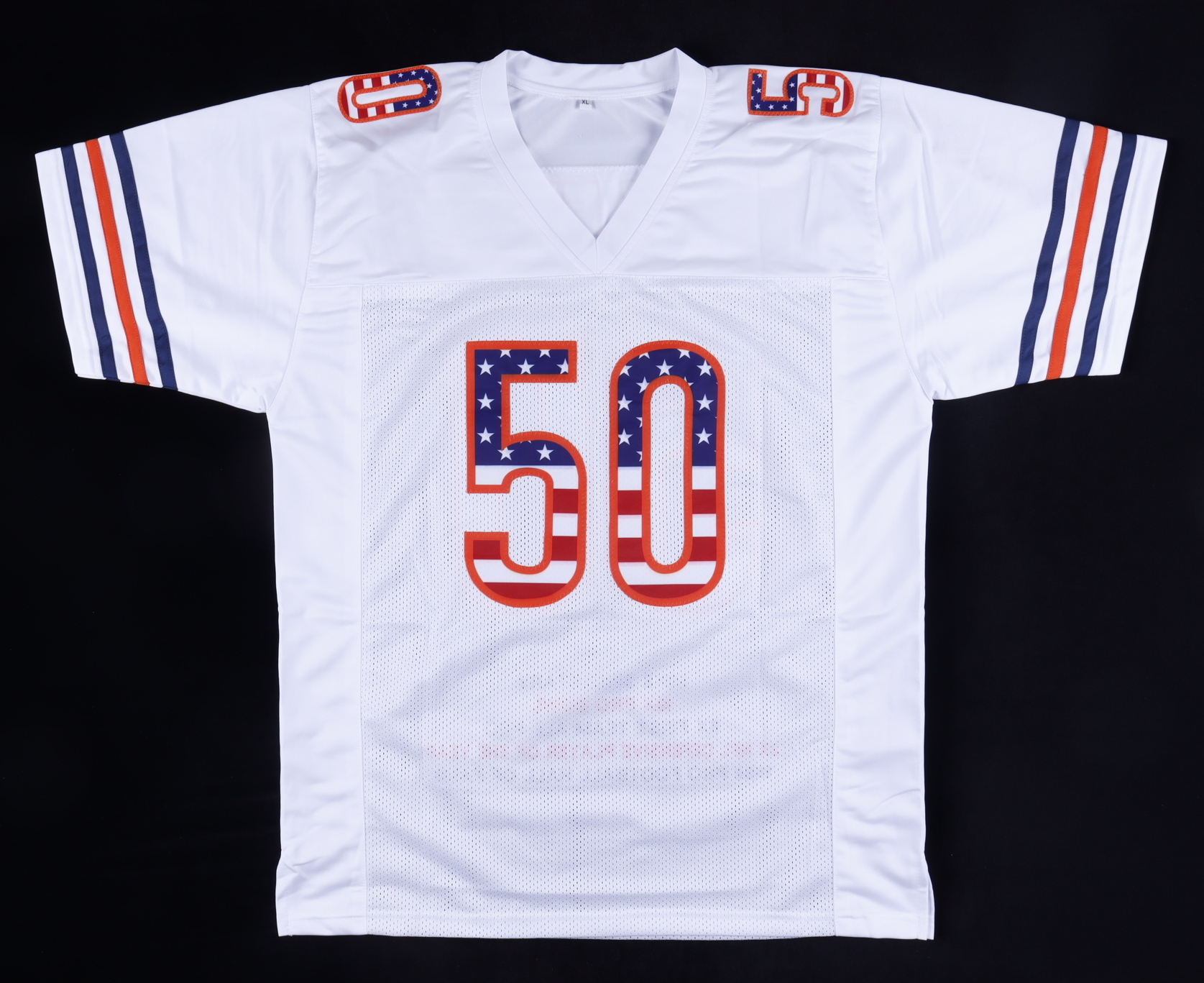 Mike Singletary Signed Career Highlight Stat Jersey (JSA COA) at PristineAuction.com Mike Singletary Signed Career Highlight Stat Jersey (JSA COA) at PristineAuction.com