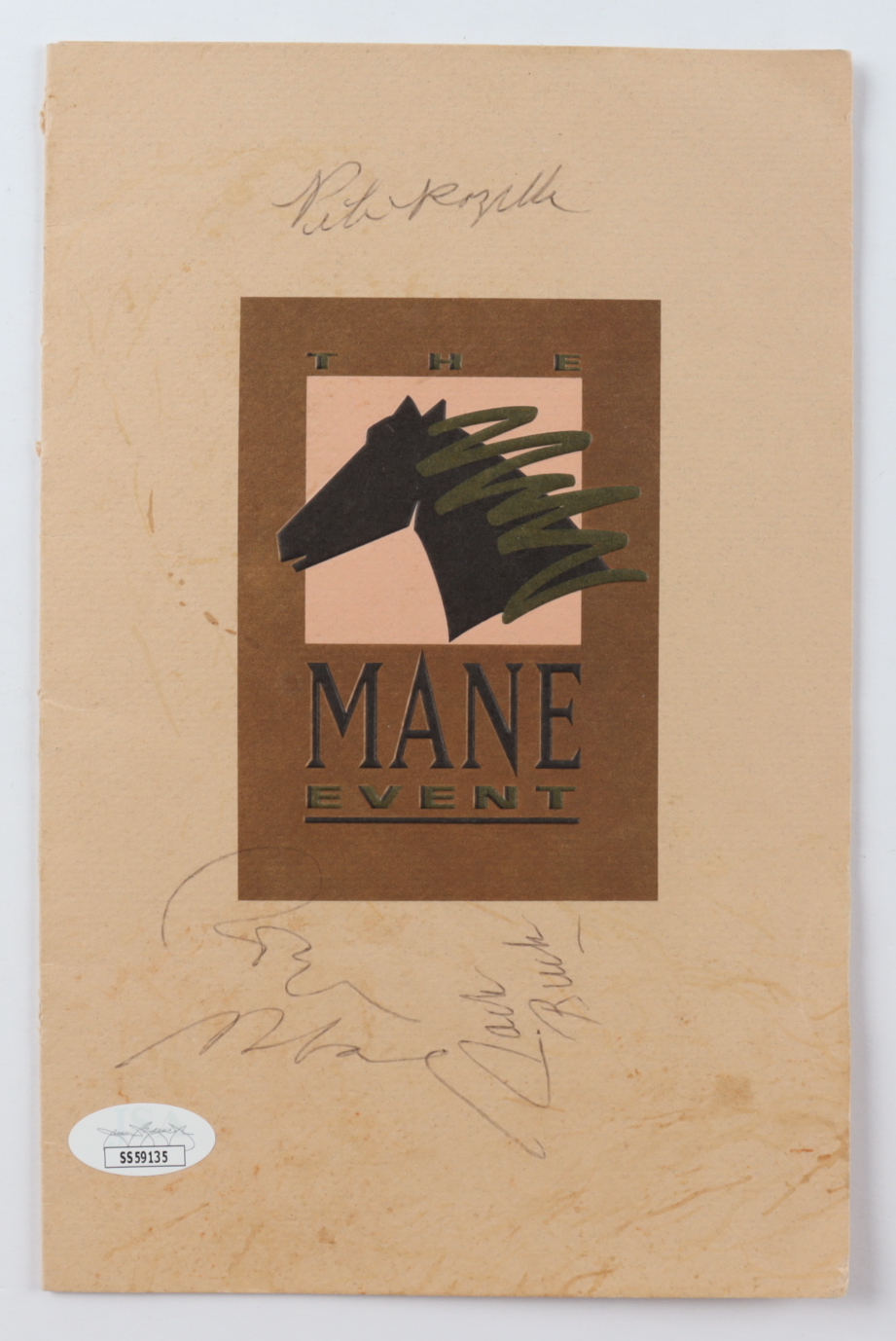 Roger Staubach, Pete Rozelle & Jack Buck Signed 1993 Super Bowl XXVII Friday Night Party Program (JSA COA) at PristineAuction.com Roger Staubach, Pete Rozelle & Jack Buck Signed 1993 Super Bowl XXVII Friday Night Party Program (JSA COA) at PristineAuction.com