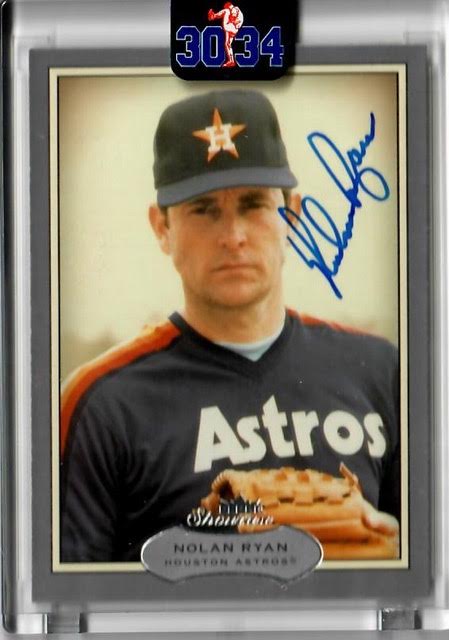 Nolan Ryan Signed Trading Card Mystery Box - Series 3 at PristineAuction.com Nolan Ryan Signed Trading Card Mystery Box - Series 3 at PristineAuction.com
