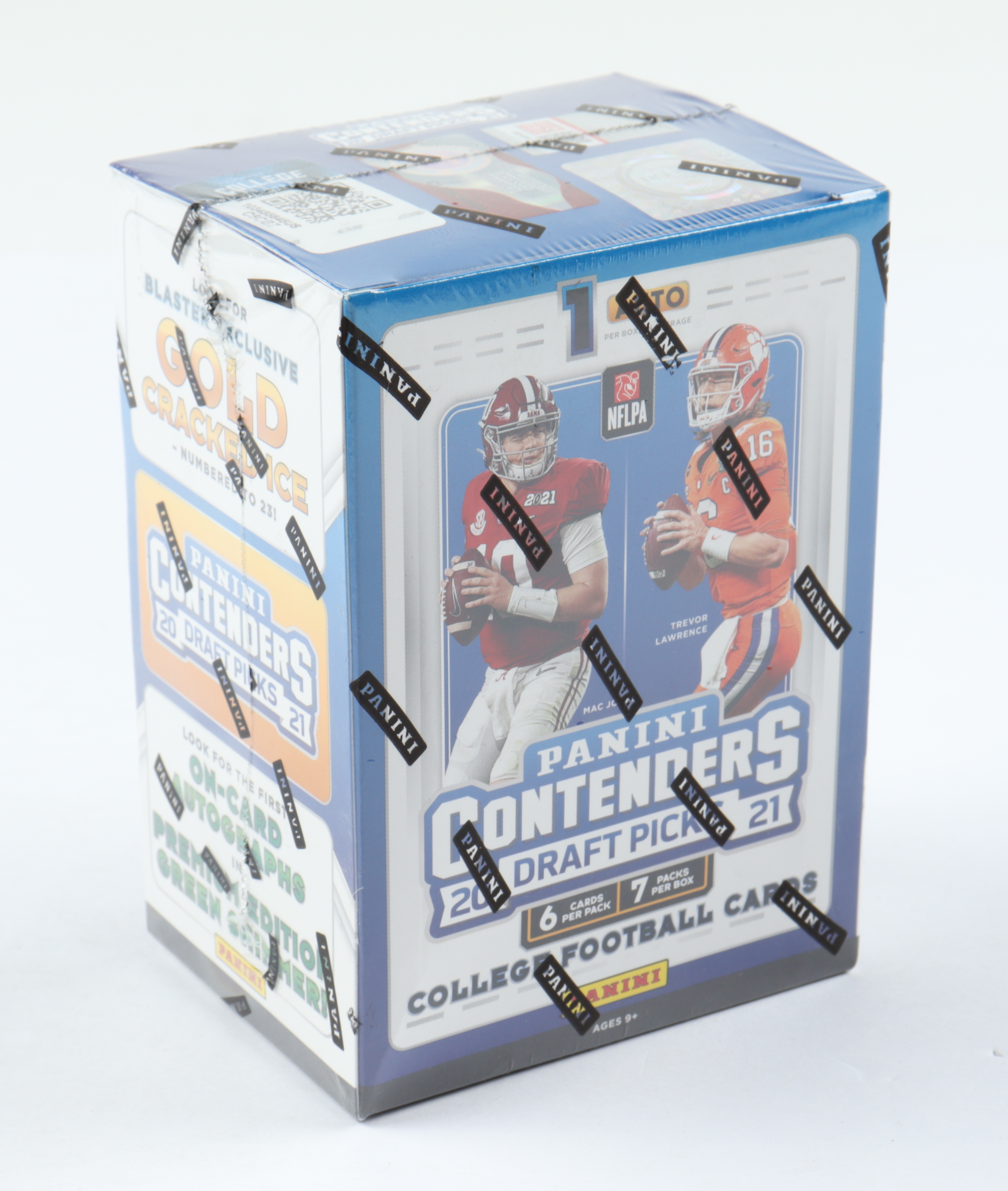 2021 Panini Contenders Draft Picks Football Blaster Box with (7) Packs at PristineAuction.com 2021 Panini Contenders Draft Picks Football Blaster Box with (7) Packs at PristineAuction.com