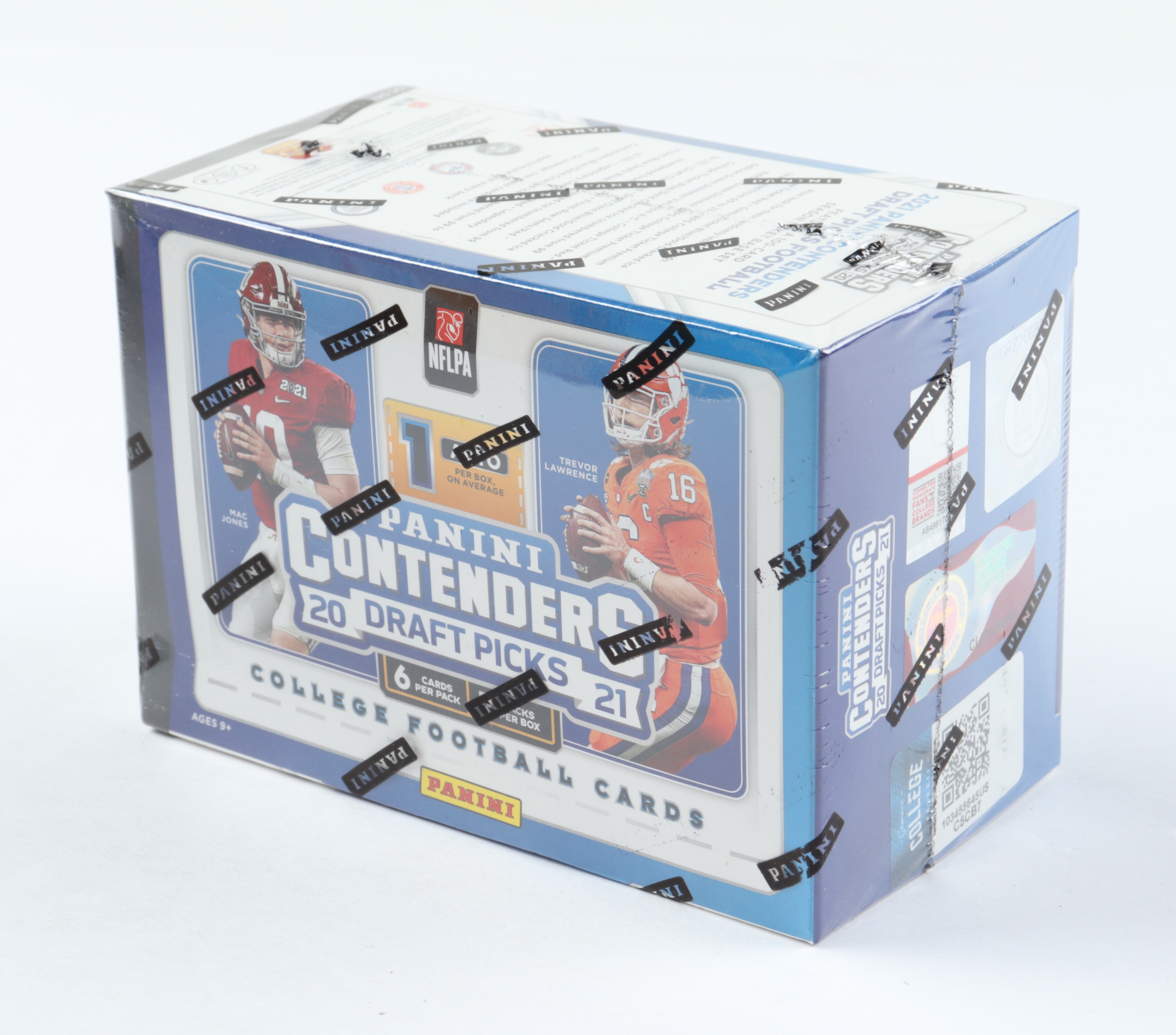 2021 Panini Contenders Draft Picks Football Blaster Box with (7) Packs at PristineAuction.com 2021 Panini Contenders Draft Picks Football Blaster Box with (7) Packs at PristineAuction.com