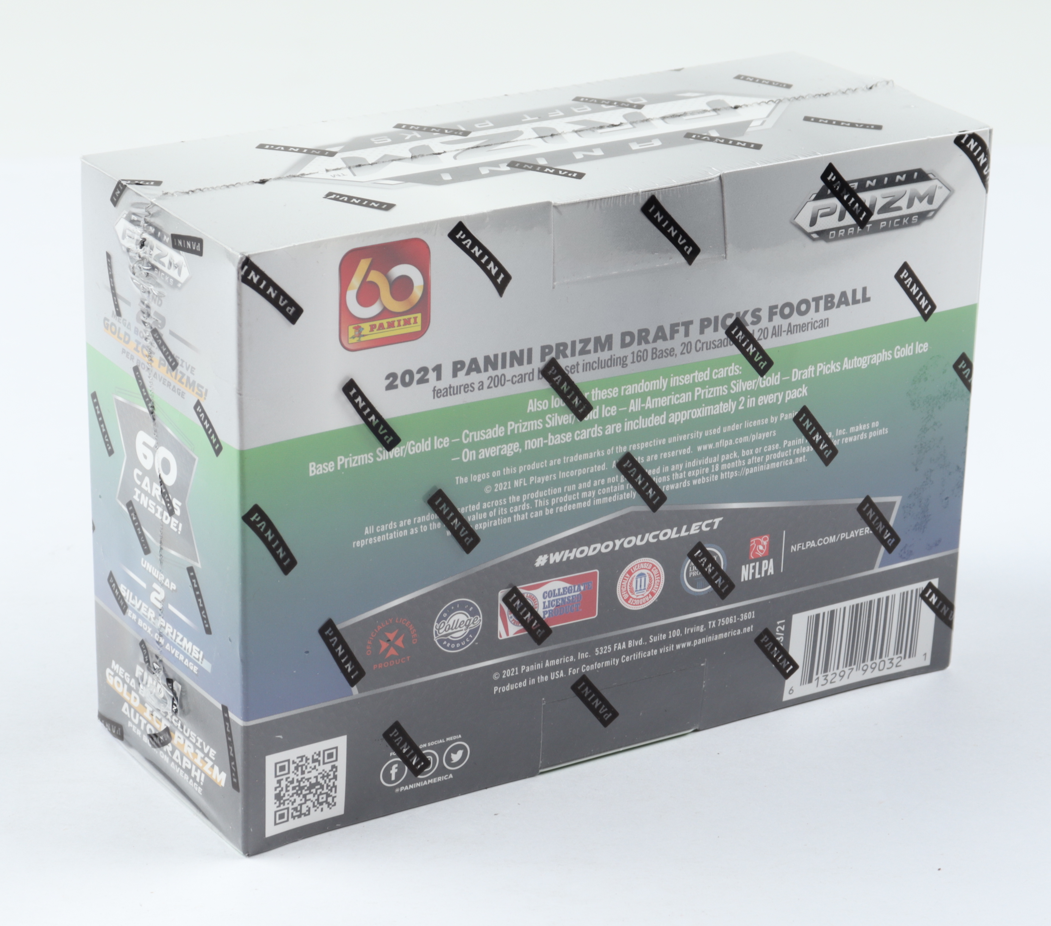 2021 Panini Prizm Draft Picks Football Mega Box with (12) Packs at PristineAuction.com 2021 Panini Prizm Draft Picks Football Mega Box with (12) Packs at PristineAuction.com