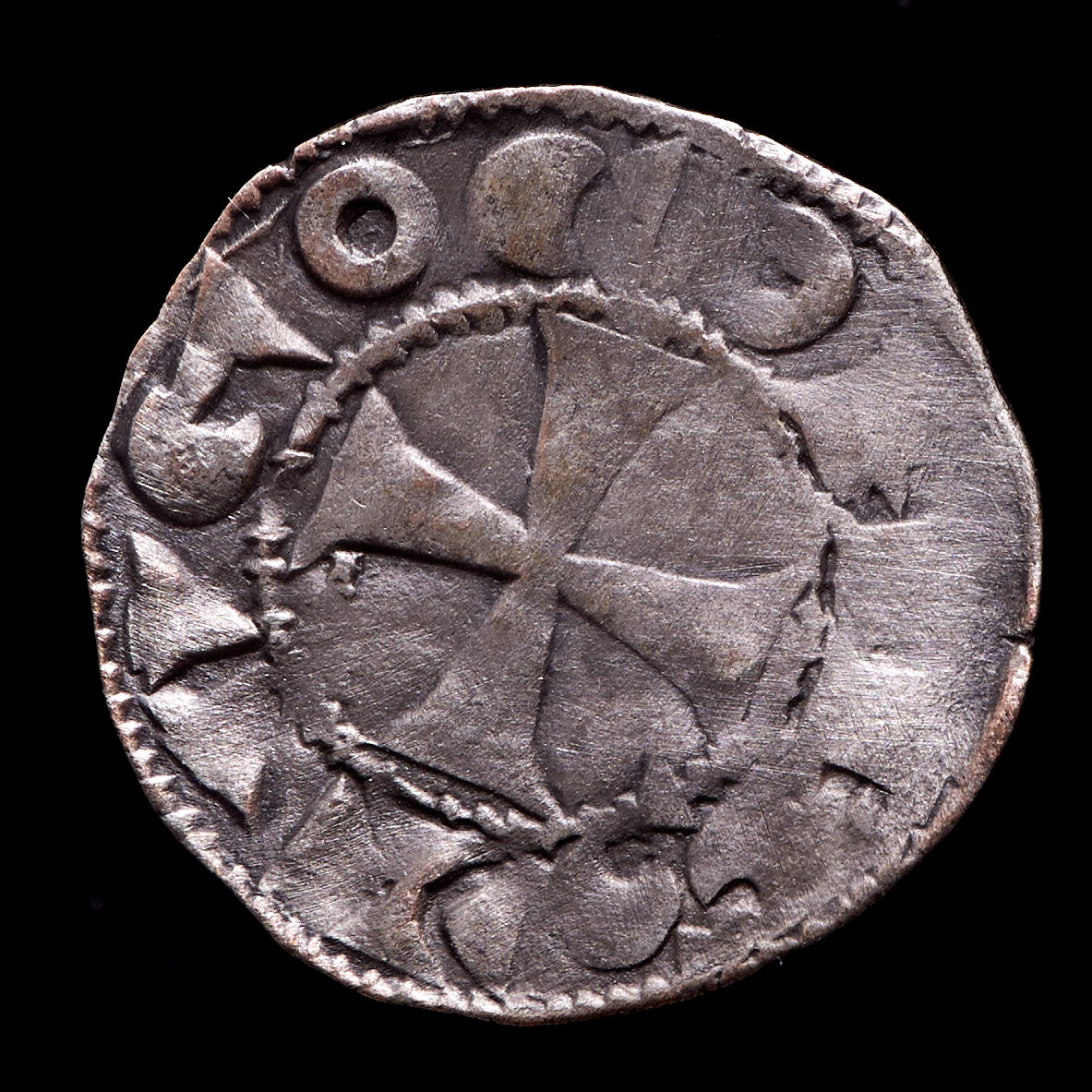 Hugh X Count of La Marche (1219-1249) France Denier Medieval Silver Coin at PristineAuction.com Hugh X Count of La Marche (1219-1249) France Denier Medieval Silver Coin at PristineAuction.com