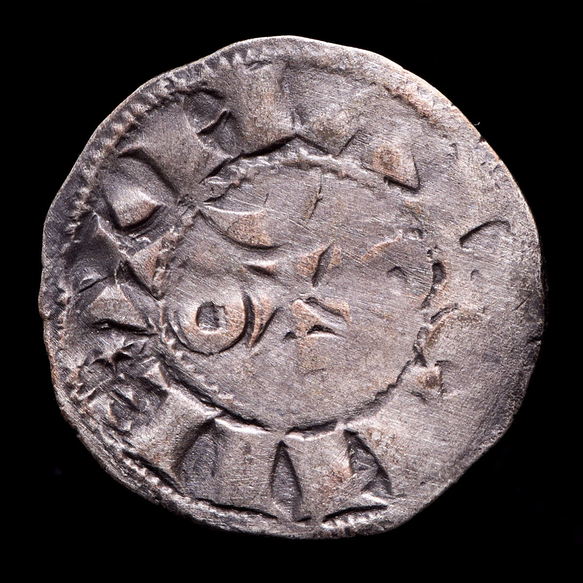 Hugh X Count of La Marche (1219-1249) France Denier Medieval Silver Coin at PristineAuction.com Hugh X Count of La Marche (1219-1249) France Denier Medieval Silver Coin at PristineAuction.com