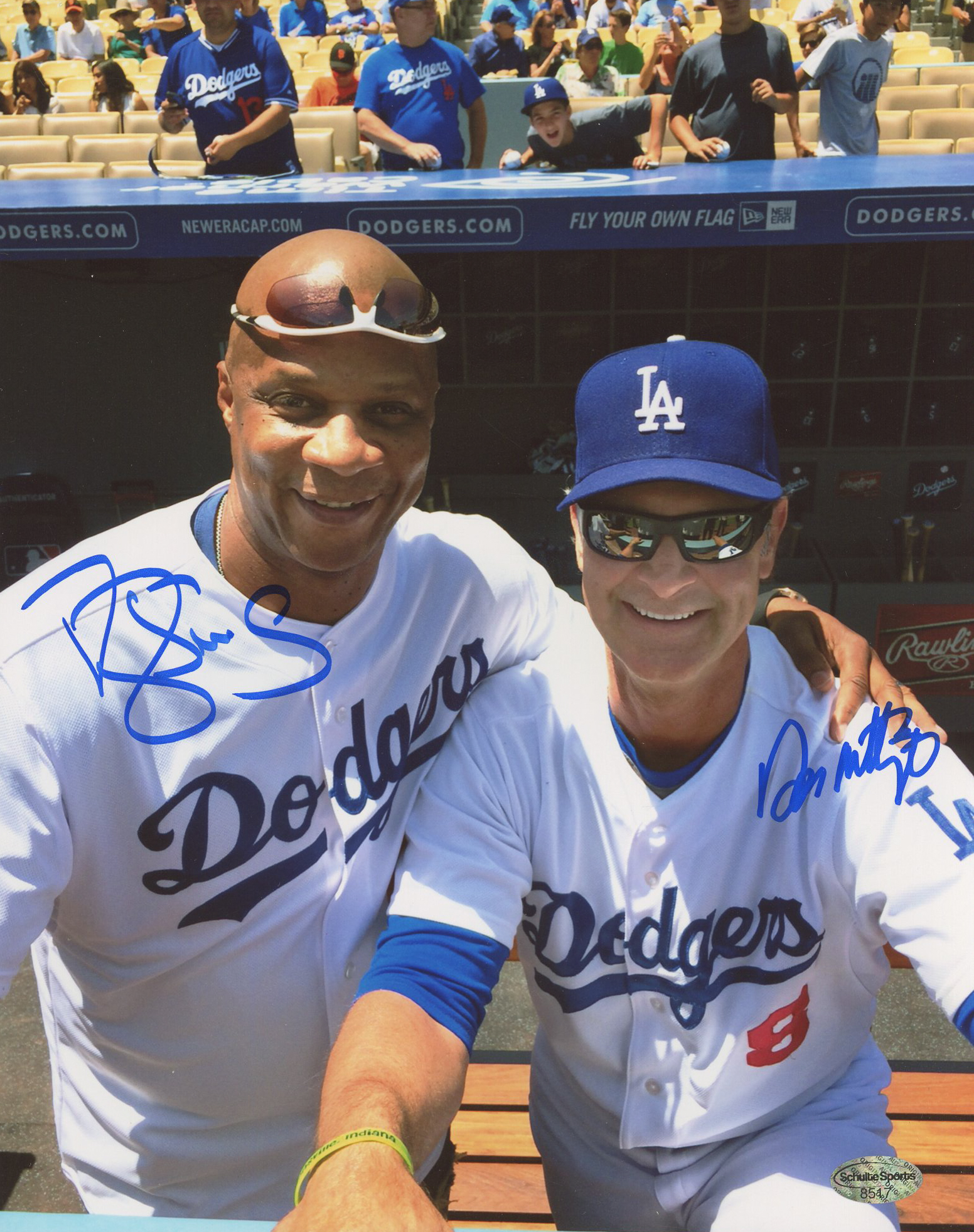 Don Mattingly & Darryl Strawberry Signed Dodgers 8x10 Photo (Schulte Sports Hologram) at PristineAuction.com Don Mattingly & Darryl Strawberry Signed Dodgers 8x10 Photo (Schulte Sports Hologram) at PristineAuction.com