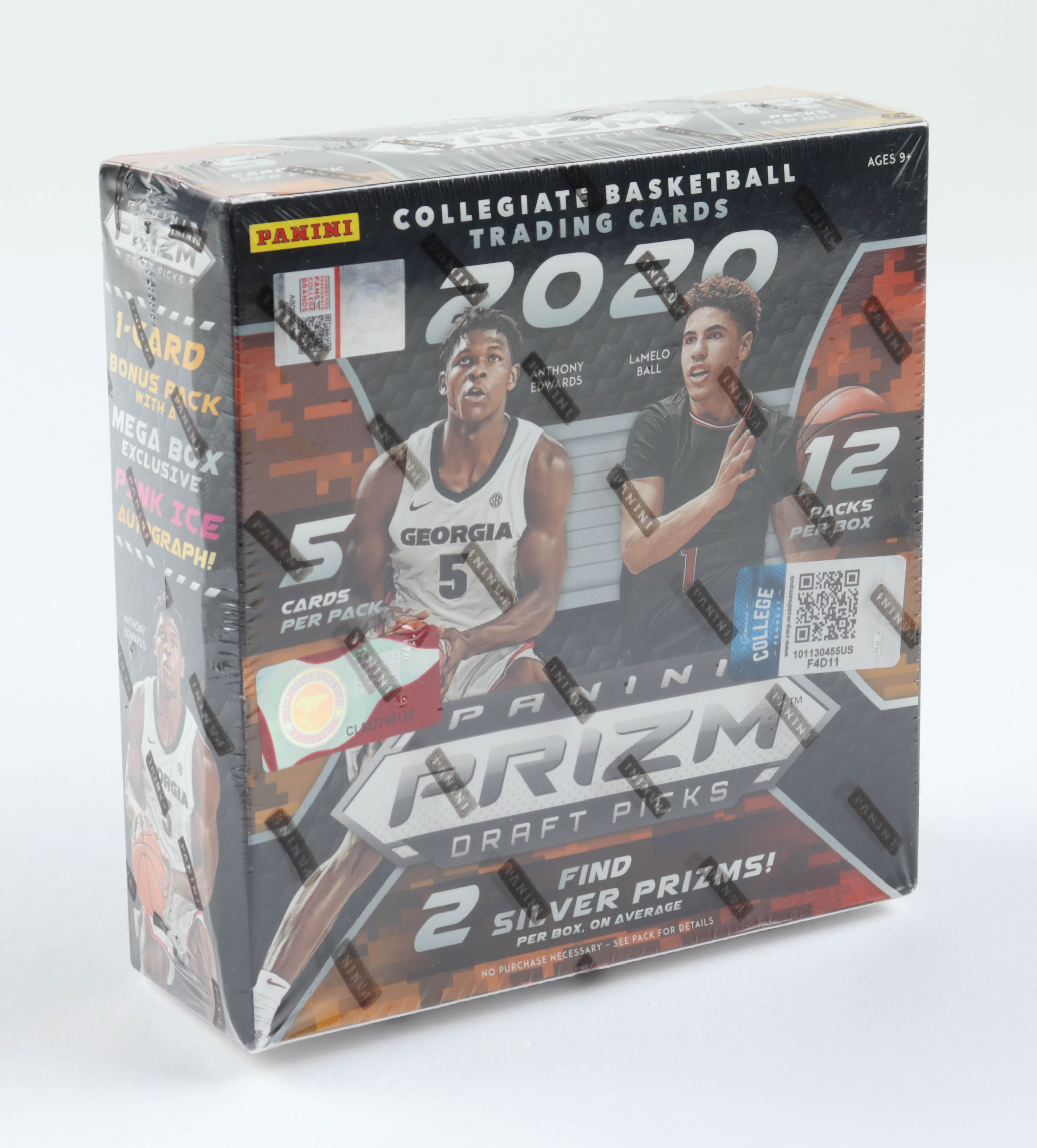 2020-21 Panini Prizm Draft Picks Basketball Mega Box with (12) Packs at PristineAuction.com 2020-21 Panini Prizm Draft Picks Basketball Mega Box with (12) Packs at PristineAuction.com