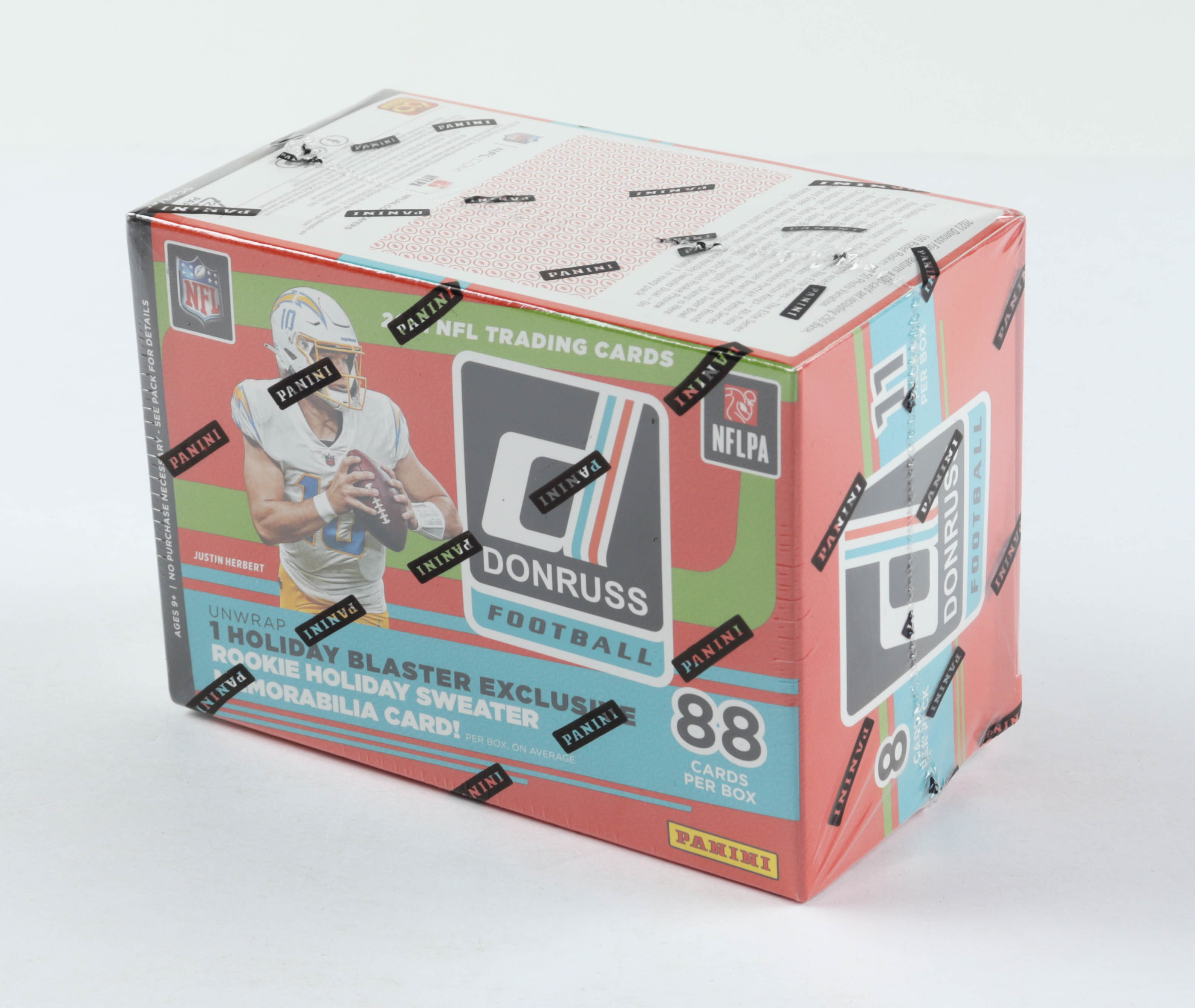 2021 Panini Donruss Holiday Football Blaster Box with (11) Packs at PristineAuction.com 2021 Panini Donruss Holiday Football Blaster Box with (11) Packs at PristineAuction.com