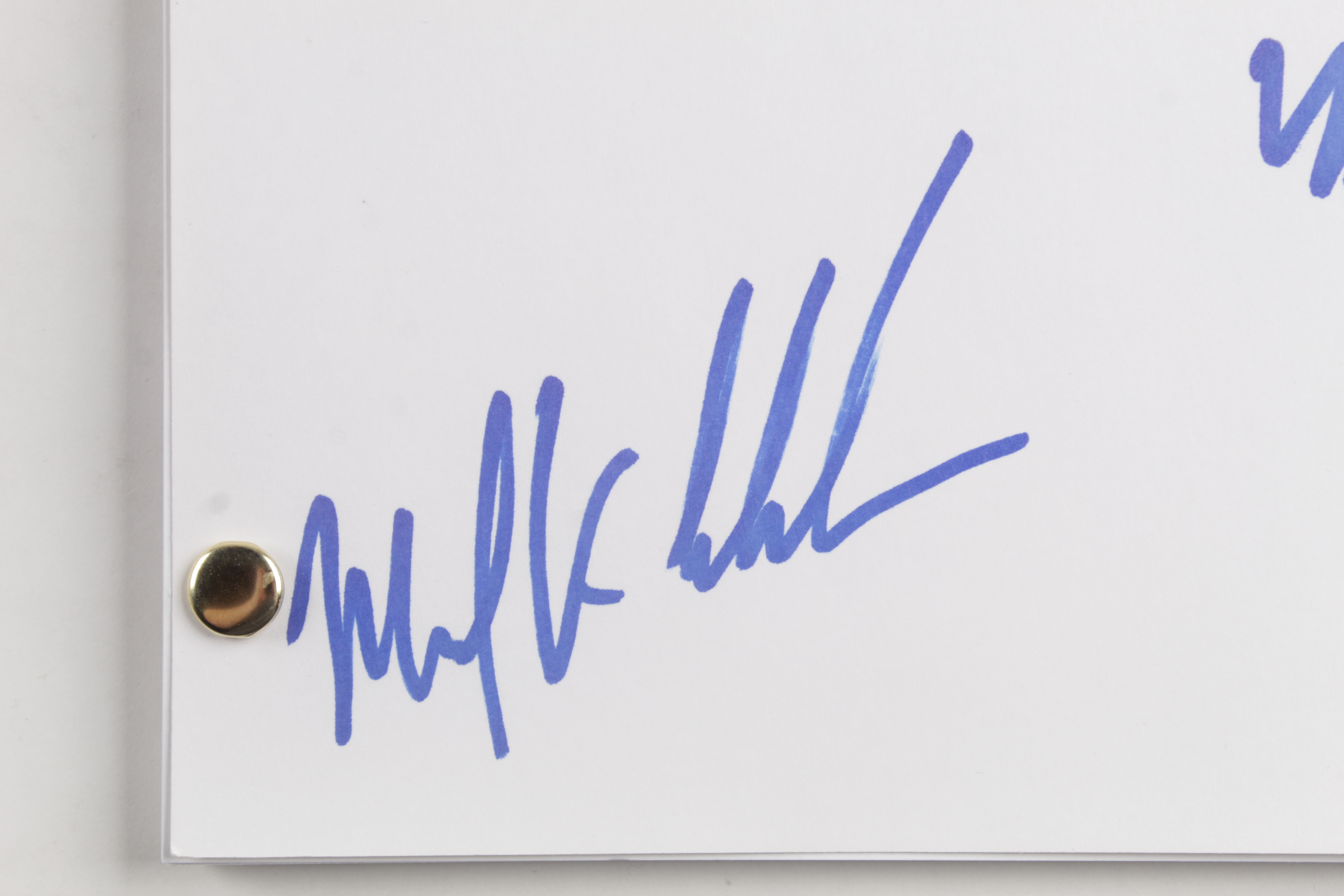 Wood Harris & Michael K. Williams Signed "The Wire" Movie Script (ACOA Hologram) at PristineAuction.com Wood Harris & Michael K. Williams Signed "The Wire" Movie Script (ACOA Hologram) at PristineAuction.com