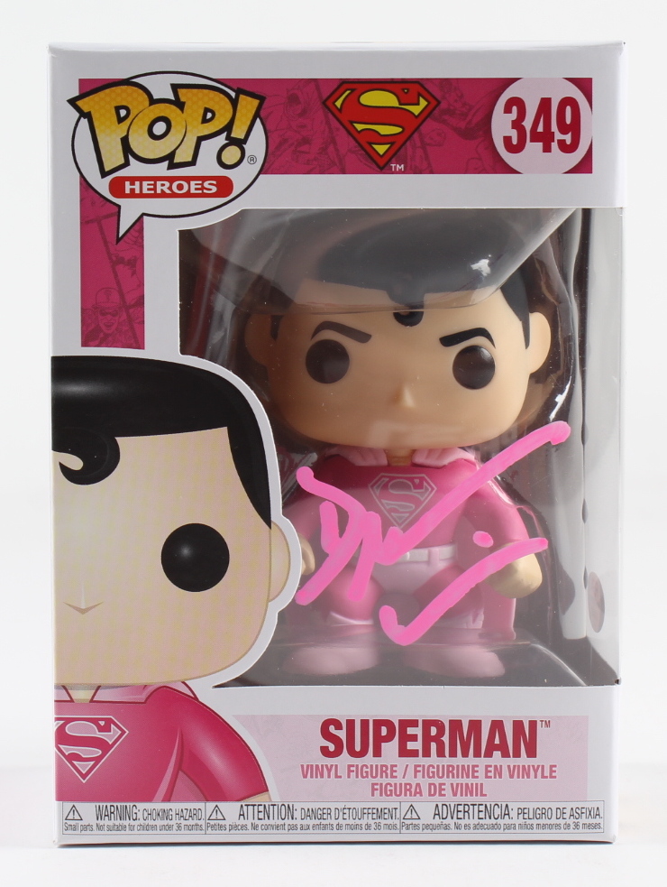Dean Cain Signed "Superman" #349 Funko Pop! Vinyl Figure (PSA COA) at PristineAuction.com Dean Cain Signed "Superman" #349 Funko Pop! Vinyl Figure (PSA COA) at PristineAuction.com